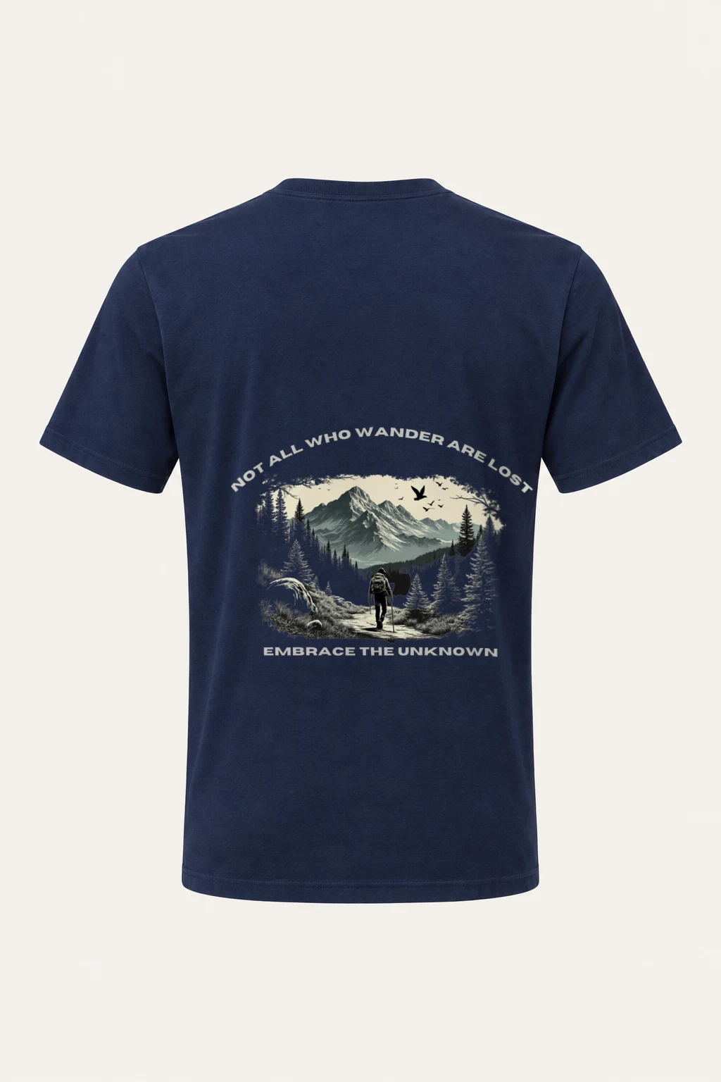 "Embrace The Unknown" Heavyweight Unisex Crewneck T-shirt | Gildan 5000