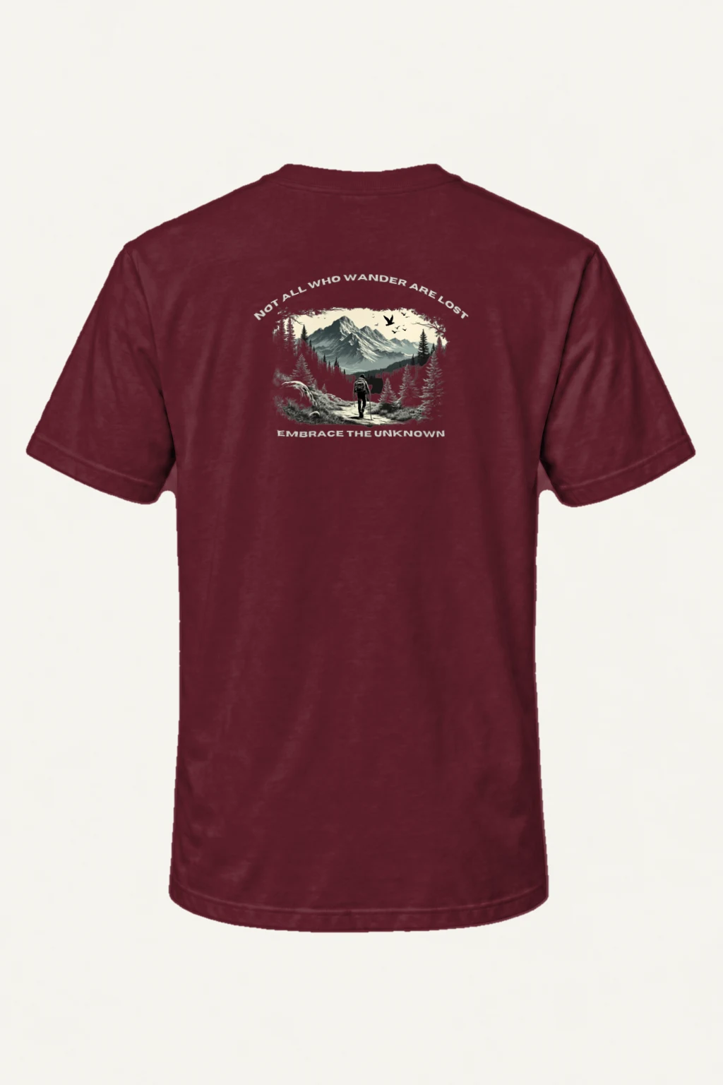 "Embrace The Unknown" Heavyweight Unisex Crewneck T-shirt | Gildan 5000
