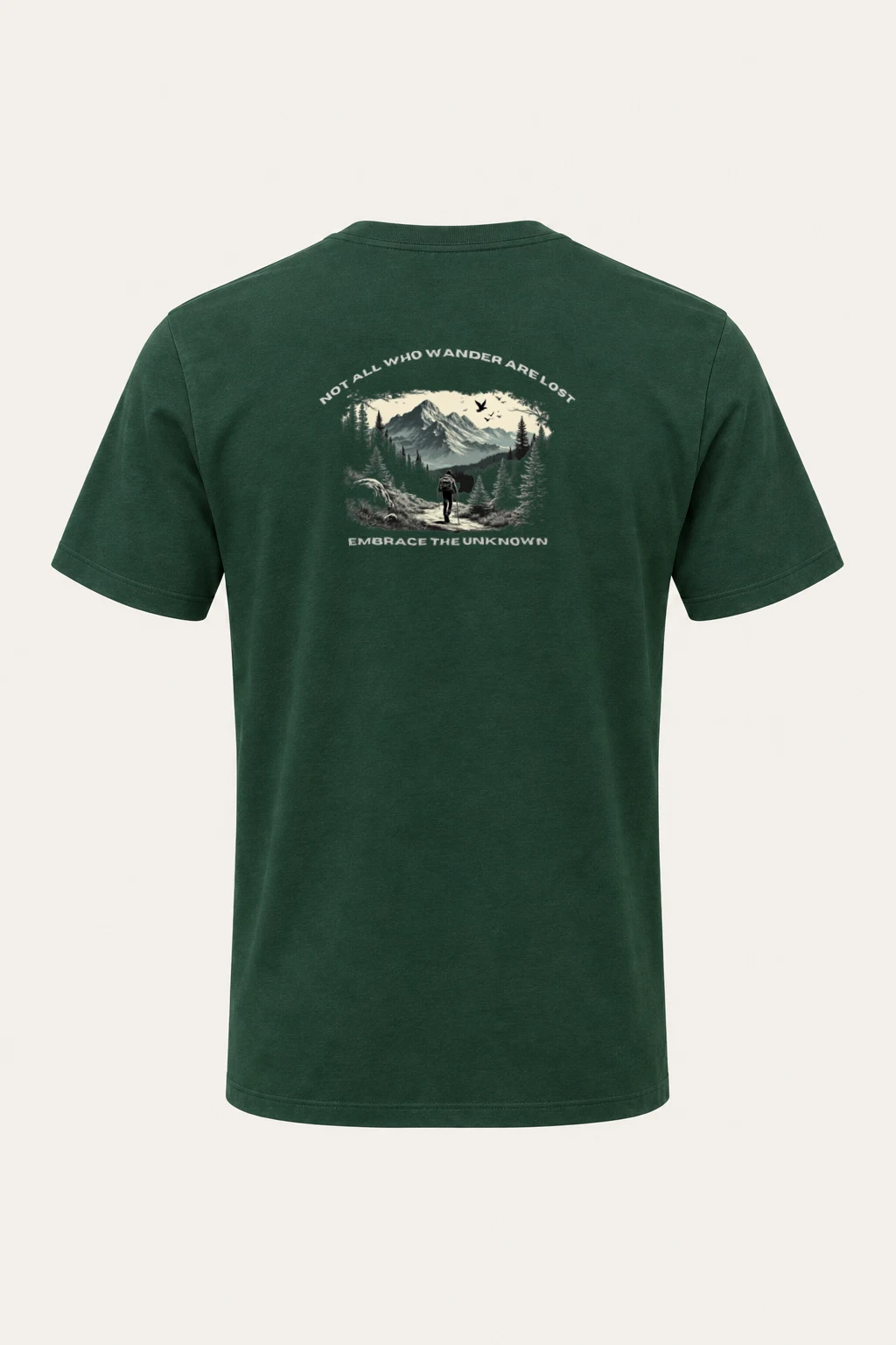 "Embrace The Unknown" Heavyweight Unisex Crewneck T-shirt | Gildan 5000