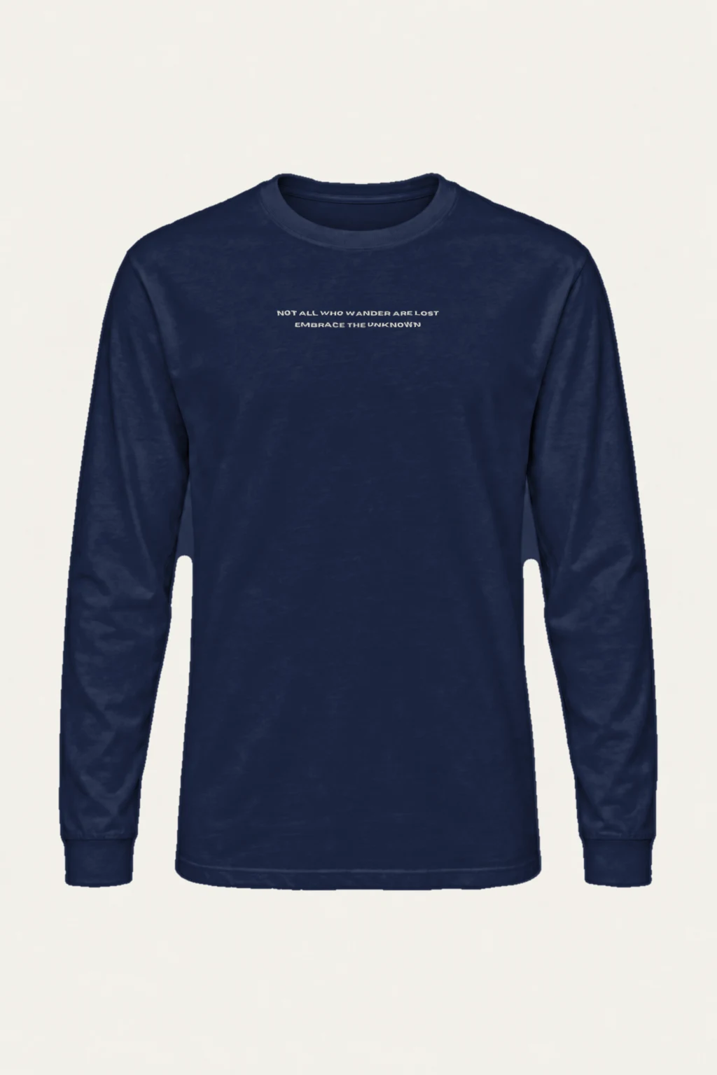 "Embrace The Unknown" Unisex Longsleeve T-shirt | Gildan 2400