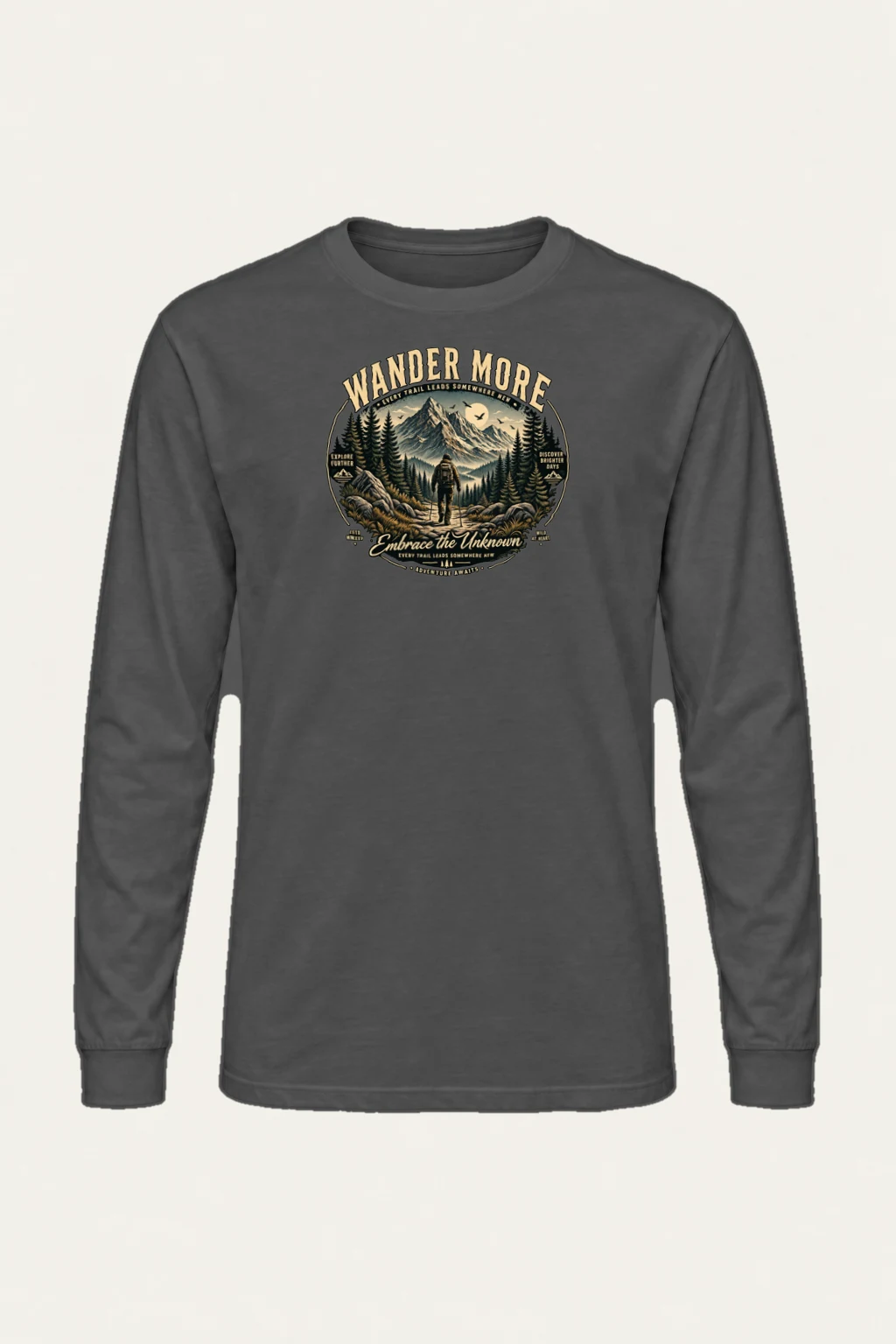 "Embrace The Unknown" Unisex Longsleeve T-shirt | Gildan 2400