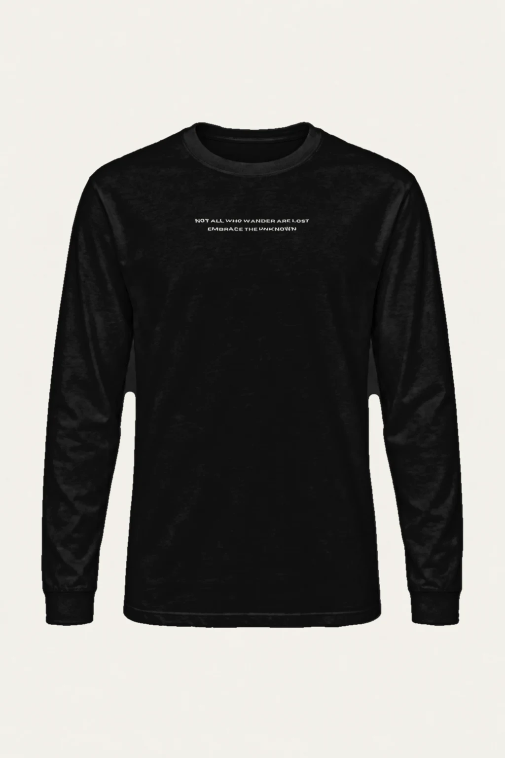 "Embrace The Unknown" Unisex Longsleeve T-shirt | Gildan 2400