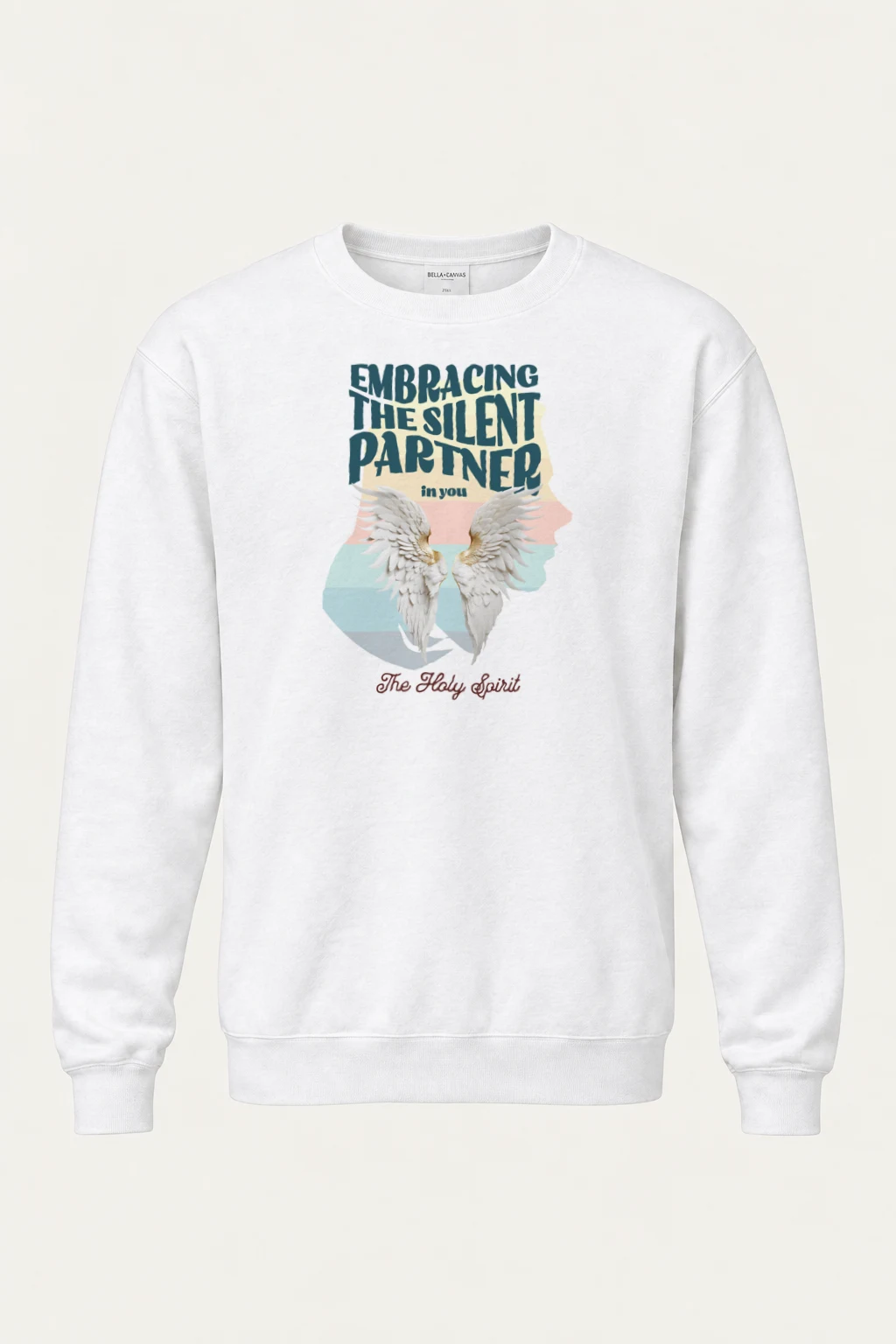 "Embracing The Silent Partner" Heavy Blend Unisex Crewneck Sweatshirt | Gildan 18000