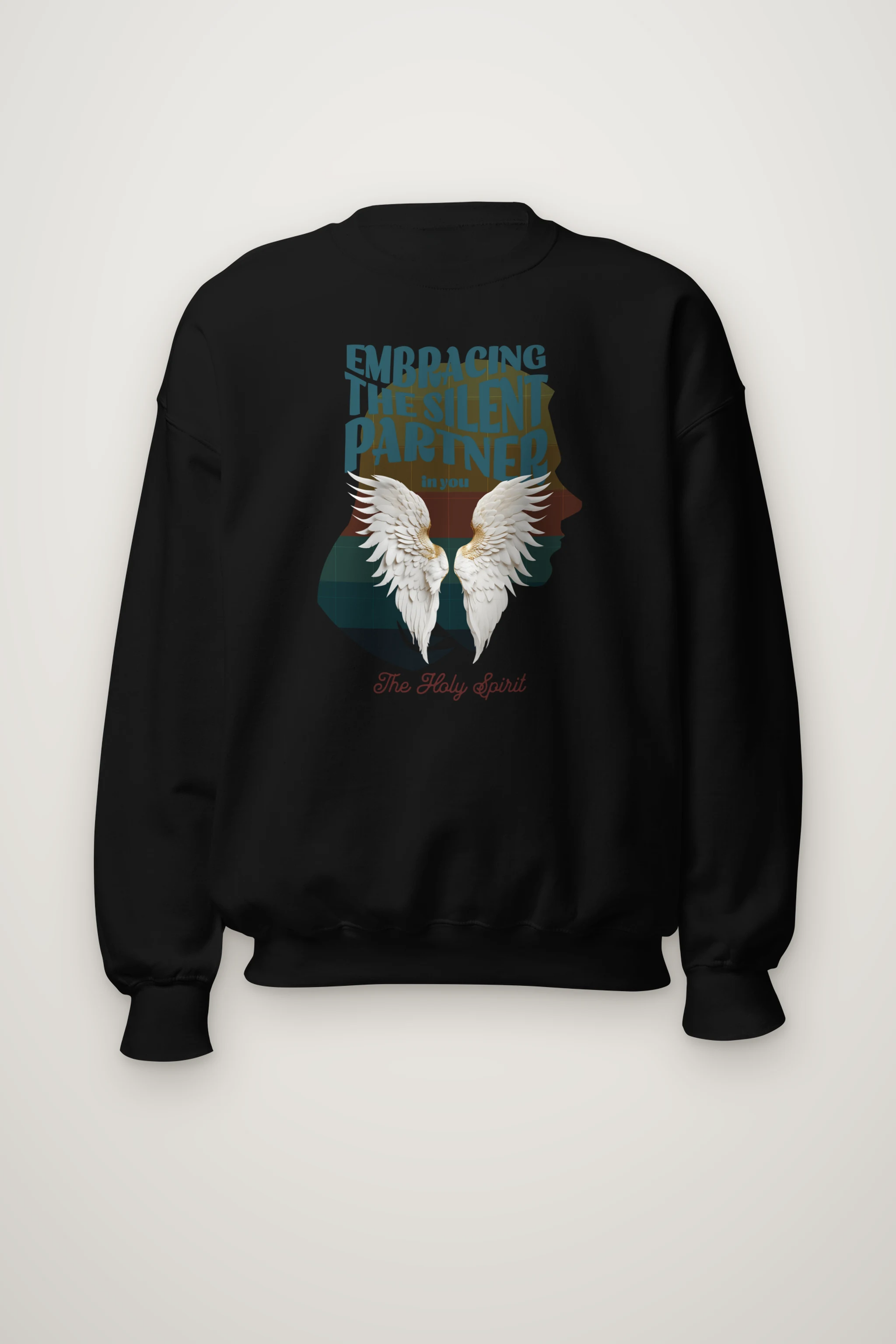 "Embracing The Silent Partner" Heavy Blend Unisex Crewneck Sweatshirt