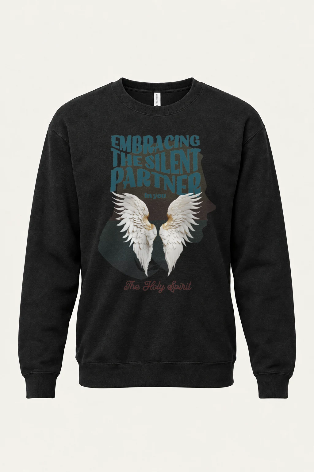"Embracing The Silent Partner" Heavy Blend Unisex Crewneck Sweatshirt | Gildan 18000