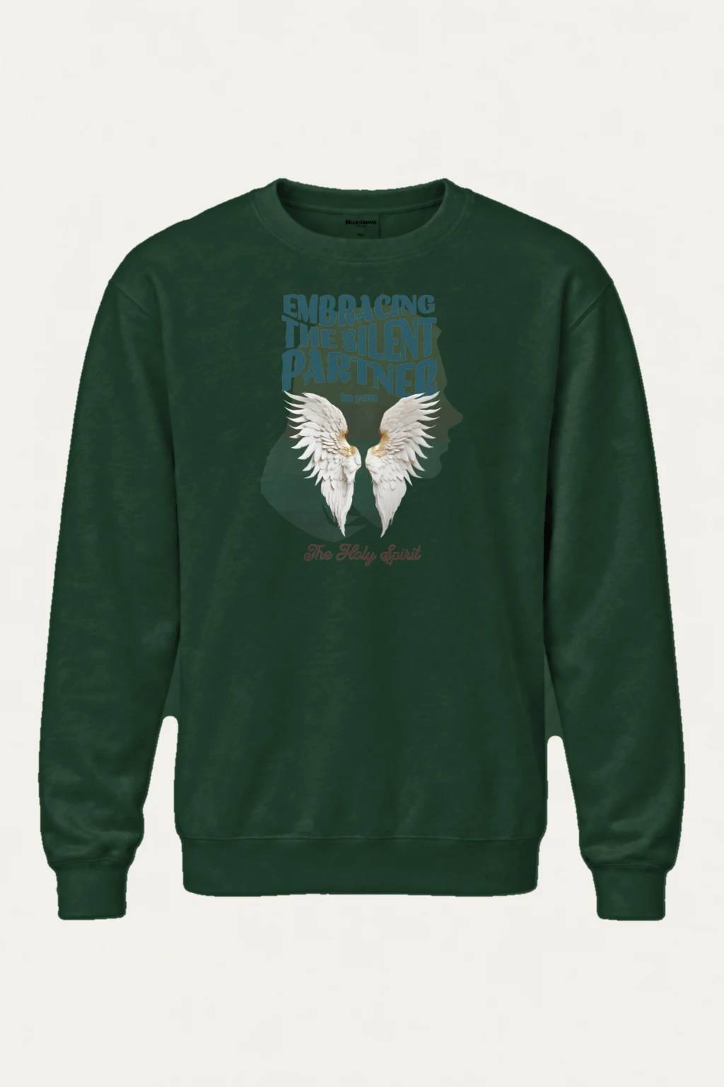 "Embracing The Silent Partner" Heavy Blend Unisex Crewneck Sweatshirt | Gildan 18000