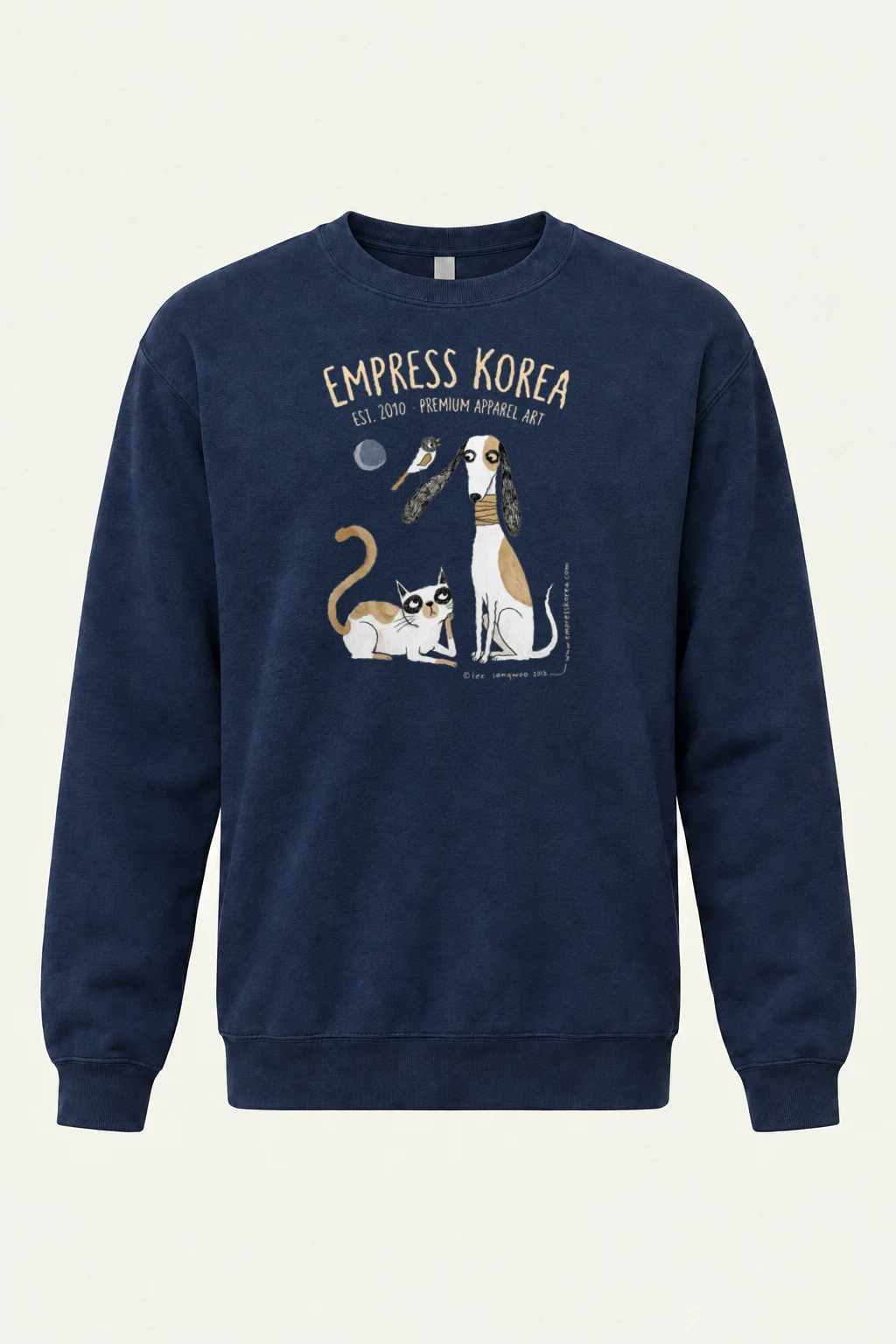 "Empress Korea" Heavy Blend Unisex Crewneck Sweatshirt | Gildan 18000
