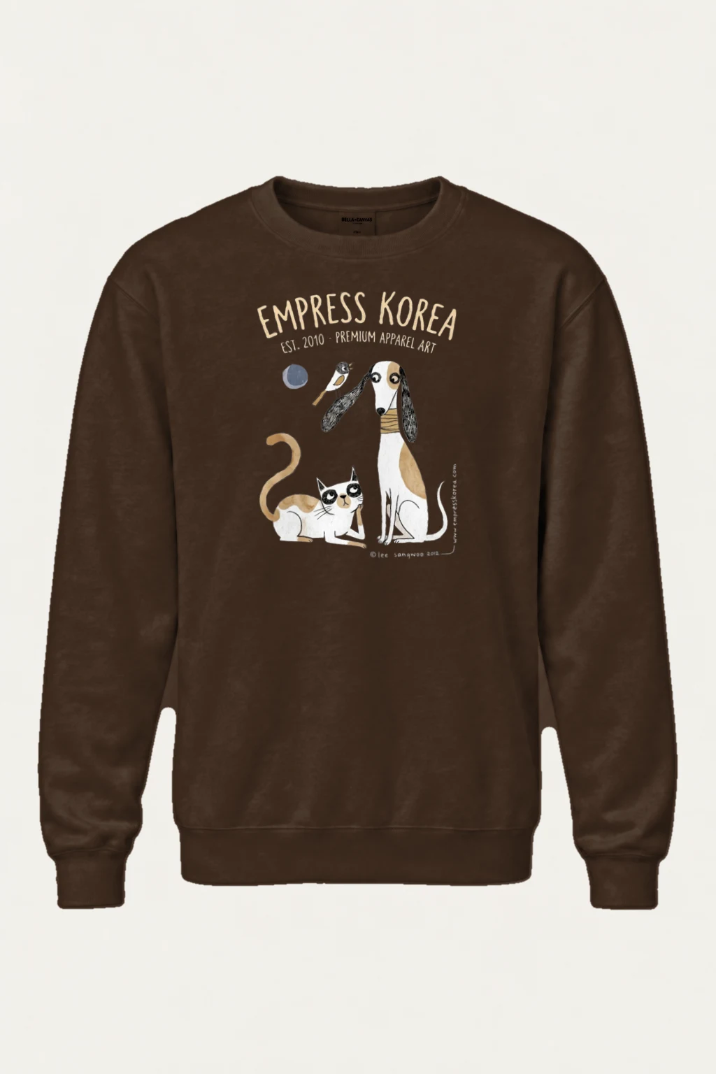 "Empress Korea" Heavy Blend Unisex Crewneck Sweatshirt | Gildan 18000