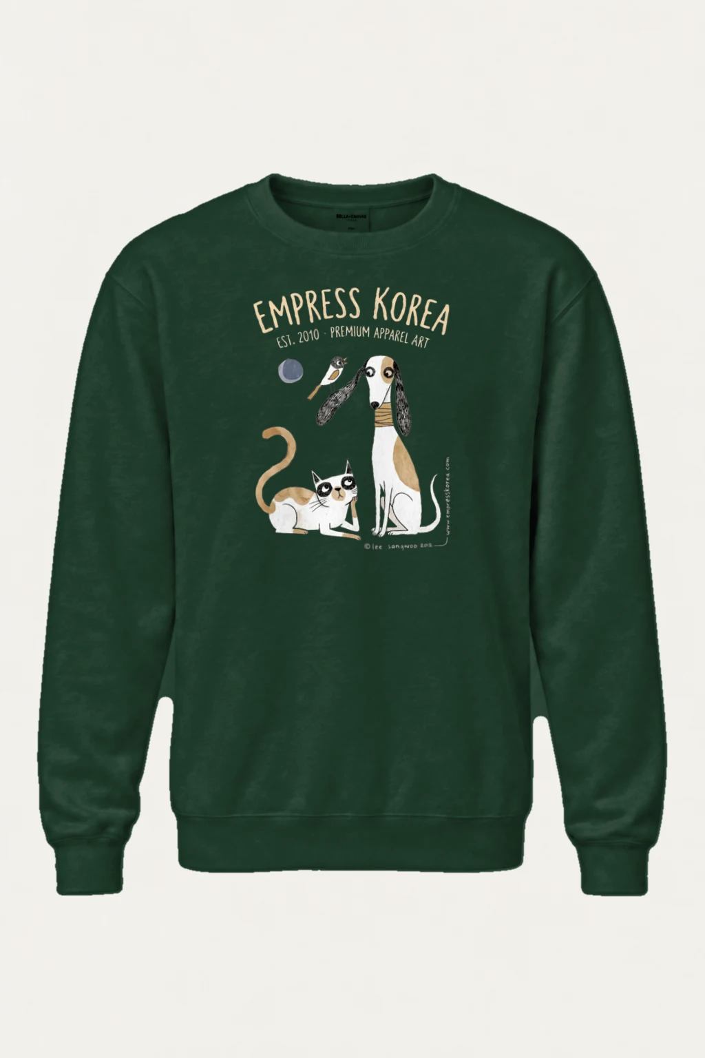 "Empress Korea" Heavy Blend Unisex Crewneck Sweatshirt | Gildan 18000