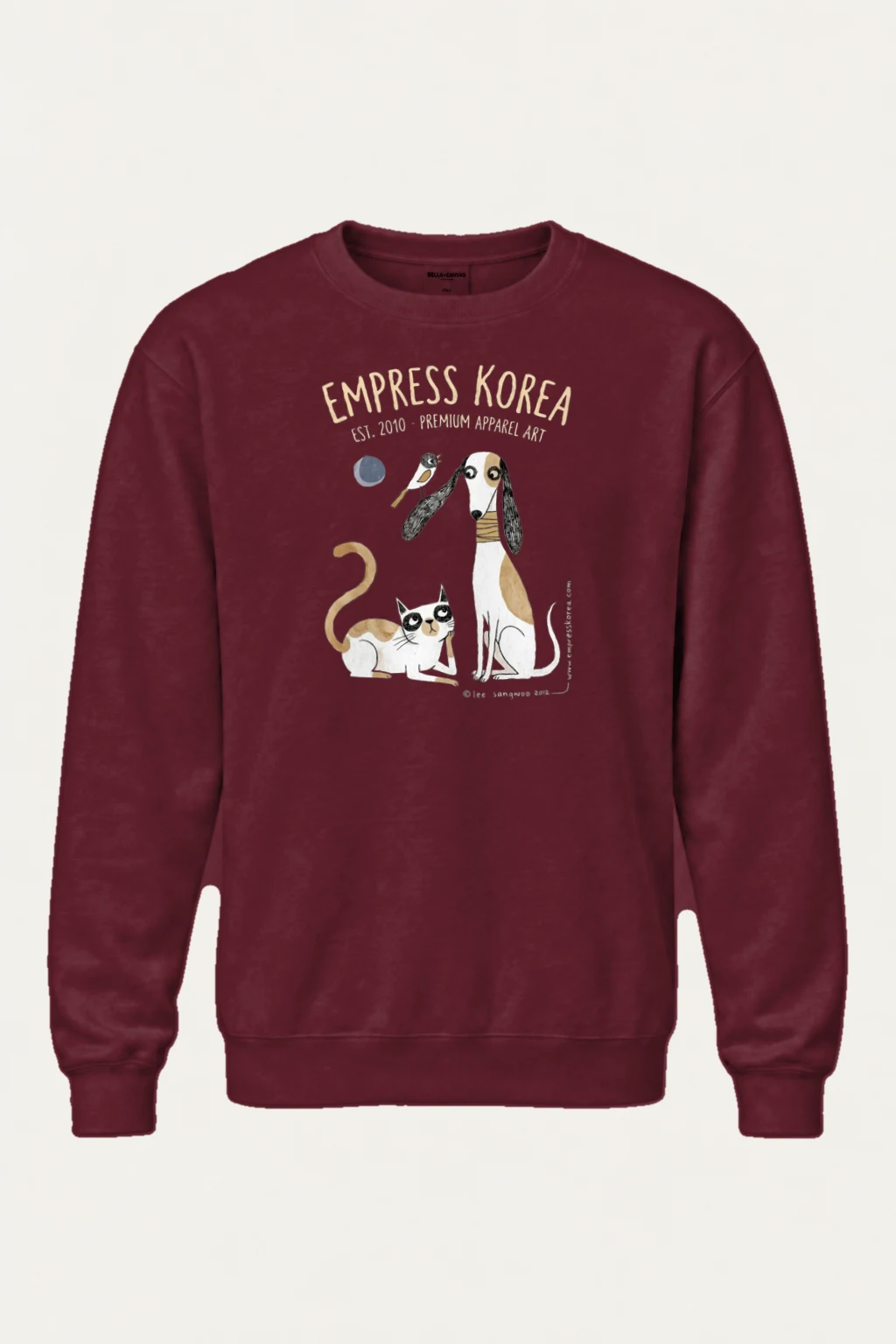 "Empress Korea" Heavy Blend Unisex Crewneck Sweatshirt | Gildan 18000