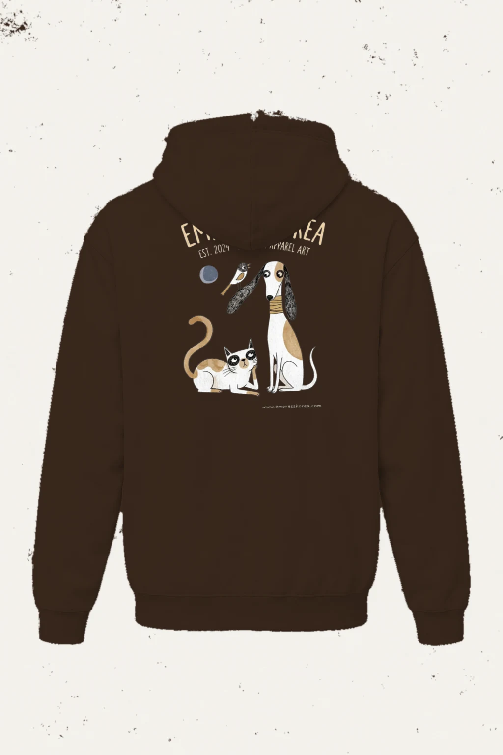 "Empress Korea Menagerie" Heavy Blend Unisex Pullover Hoodie | Gildan 18500