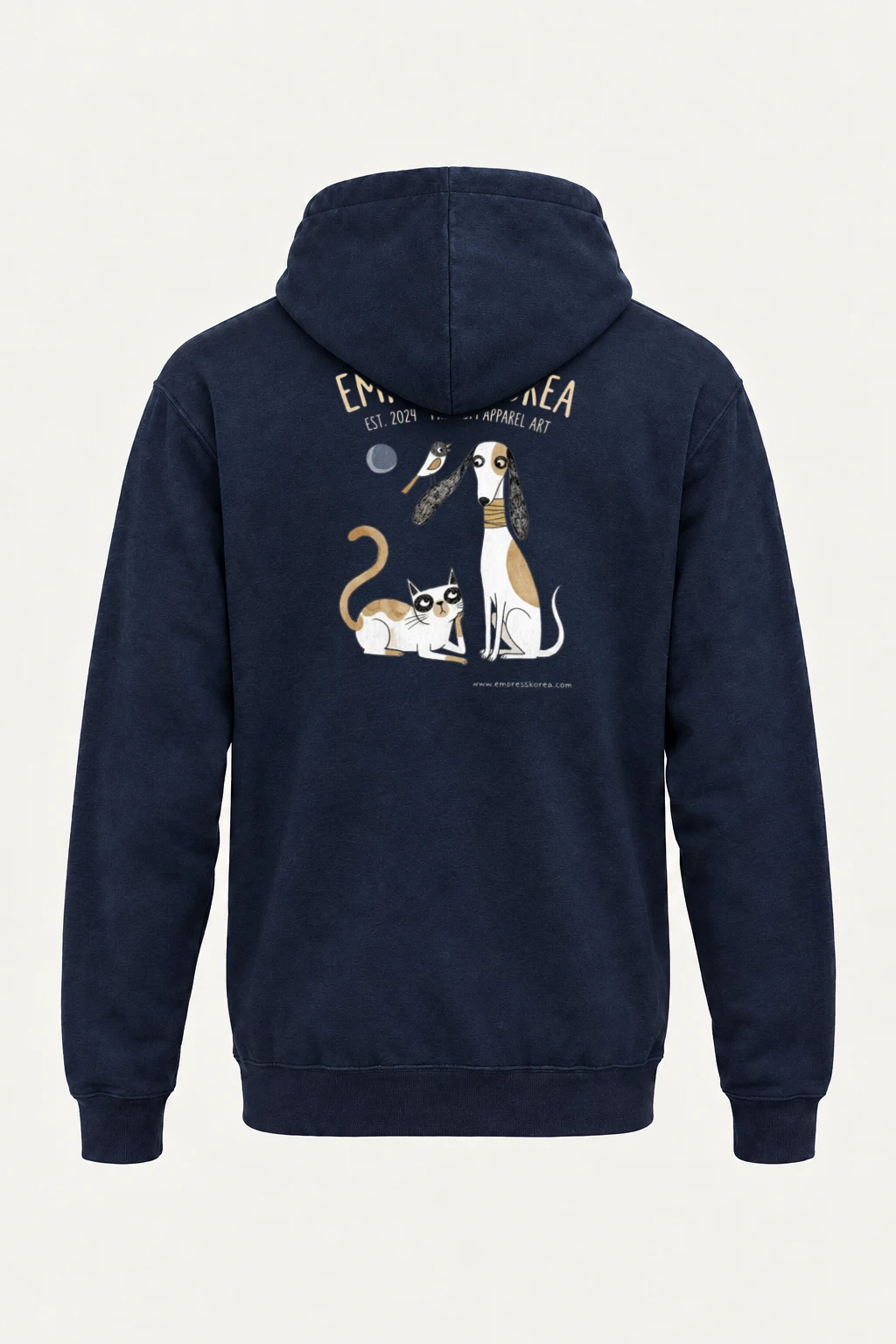 "Empress Korea Menagerie" Heavy Blend Unisex Pullover Hoodie | Gildan 18500