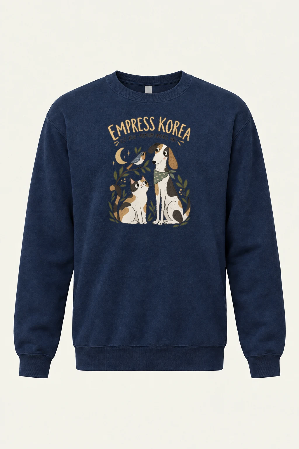 "Empress Korea Pets" Heavy Blend Unisex Crewneck Sweatshirt | Gildan 18000