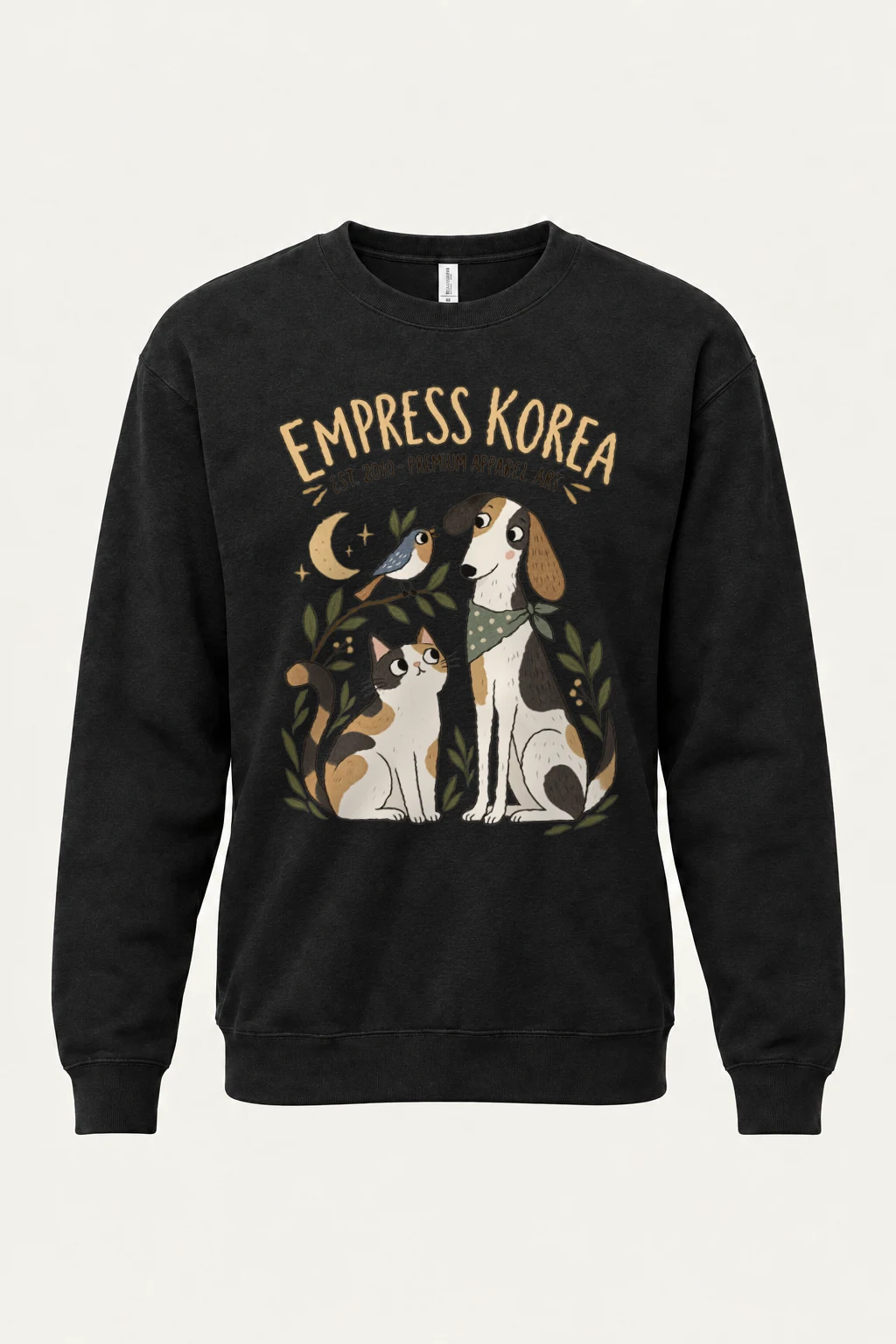 "Empress Korea Pets" Heavy Blend Unisex Crewneck Sweatshirt | Gildan 18000