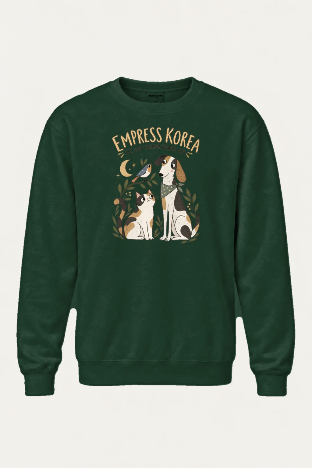 "Empress Korea Pets" Heavy Blend Unisex Crewneck Sweatshirt | Gildan 18000
