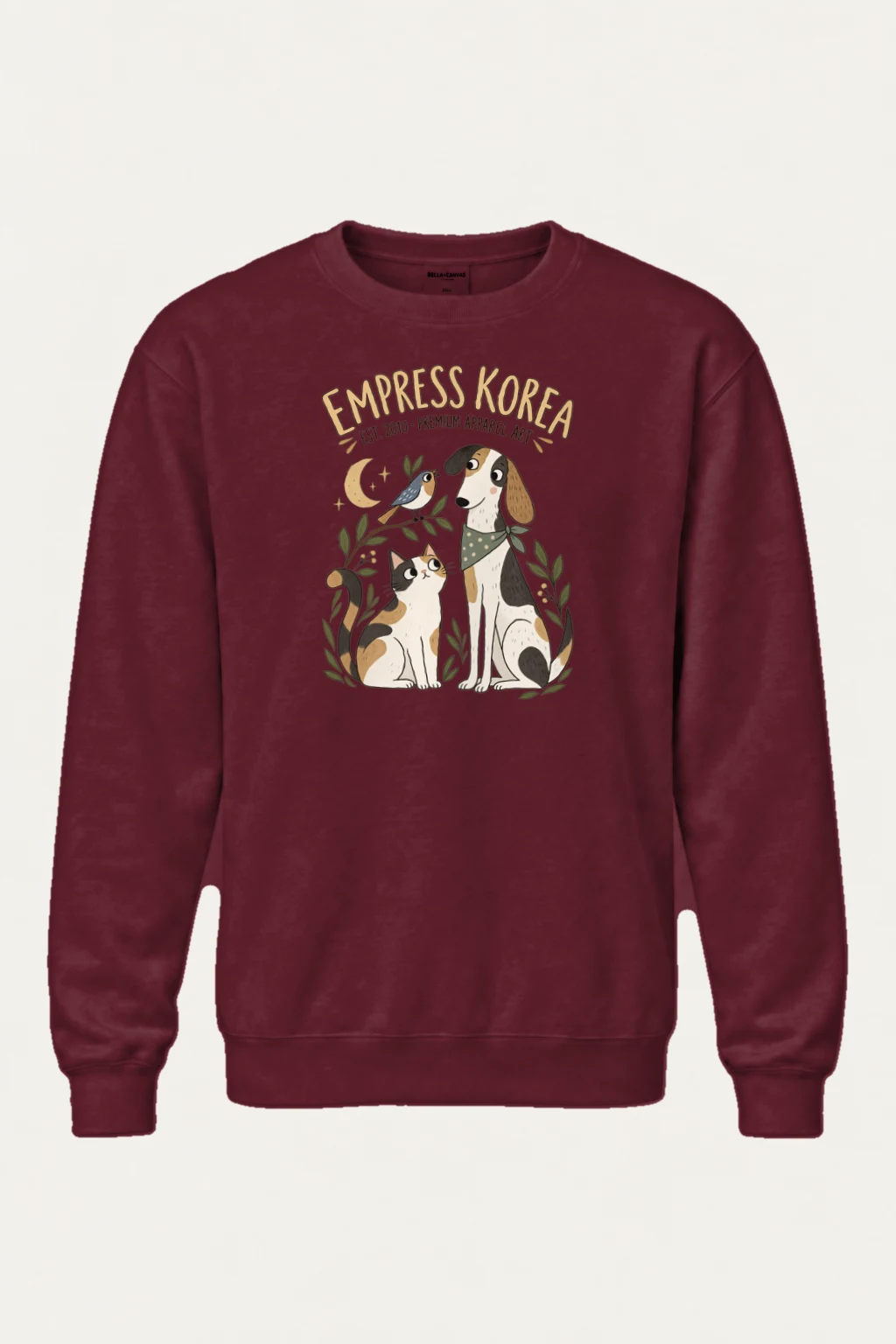 "Empress Korea Pets" Heavy Blend Unisex Crewneck Sweatshirt | Gildan 18000