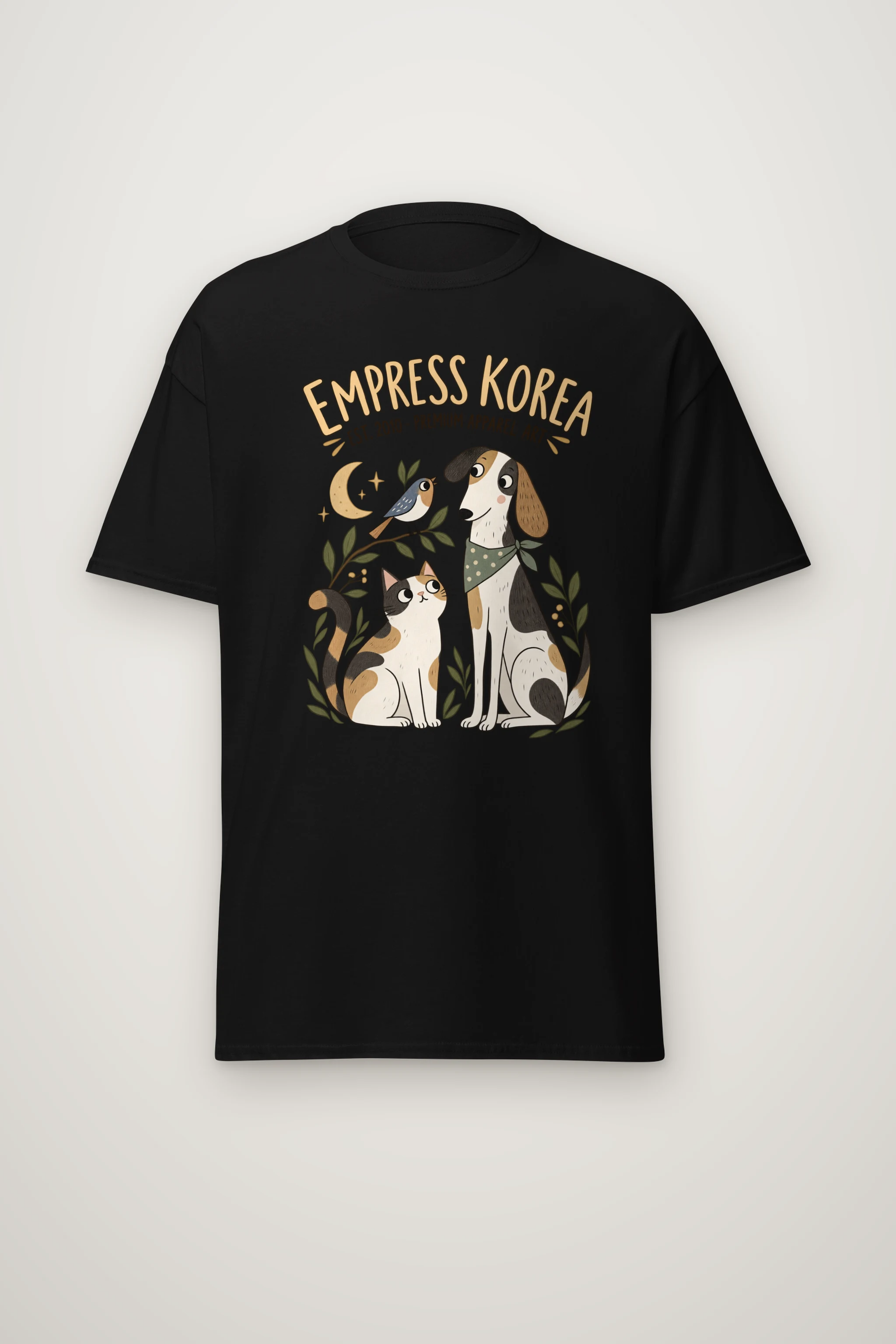 "Empress Korea Pets" Heavyweight Unisex Crewneck T-shirt