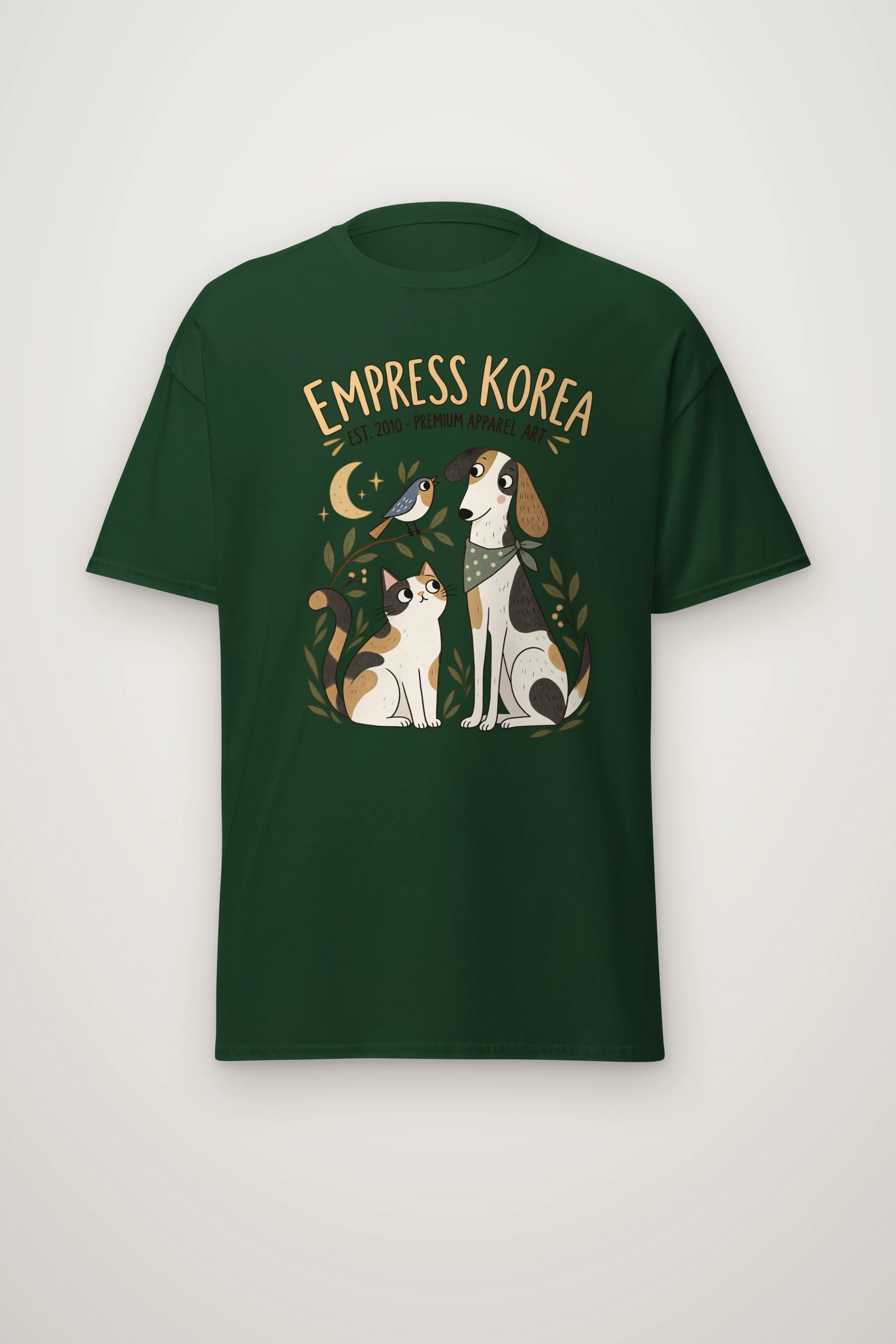 "Empress Korea Pets" Heavyweight Unisex Crewneck T-shirt
