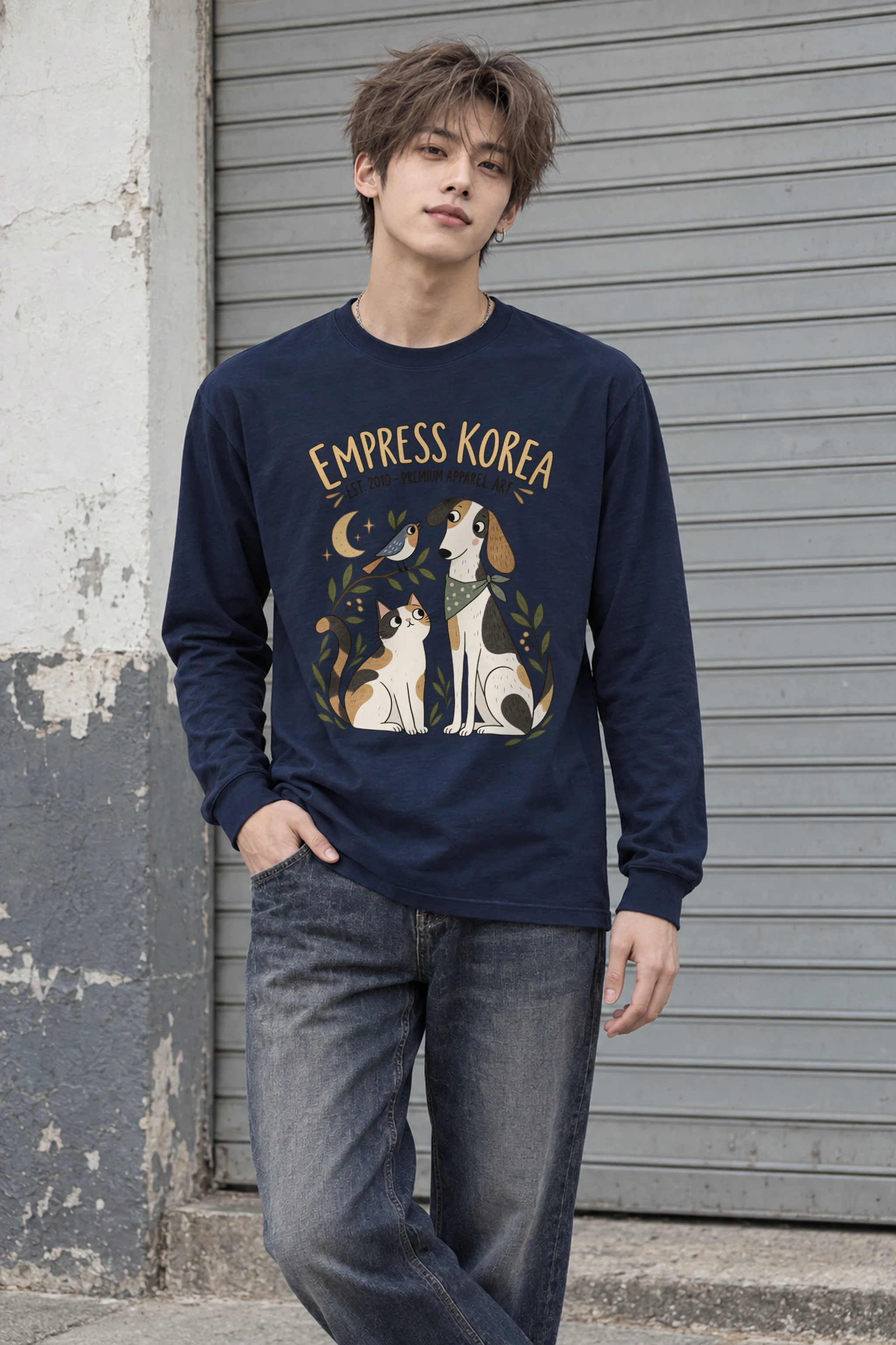 "Empress Korea Pets" Unisex Longsleeve T-shirt