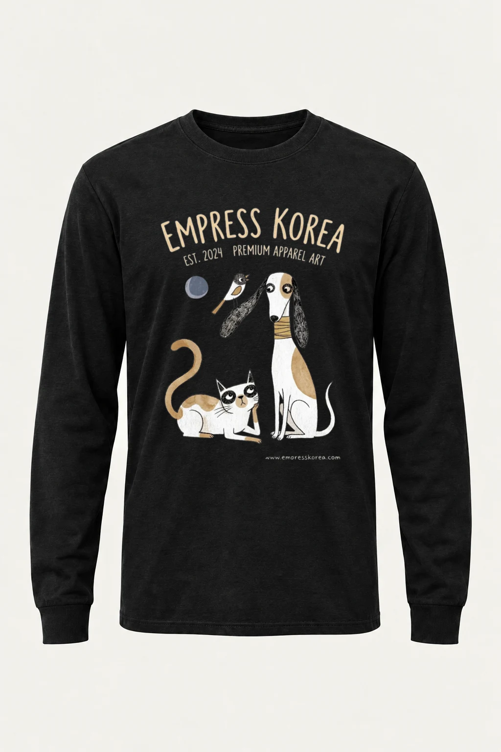 "Empress Korea Pets" Unisex Longsleeve T-shirt | Gildan 2400