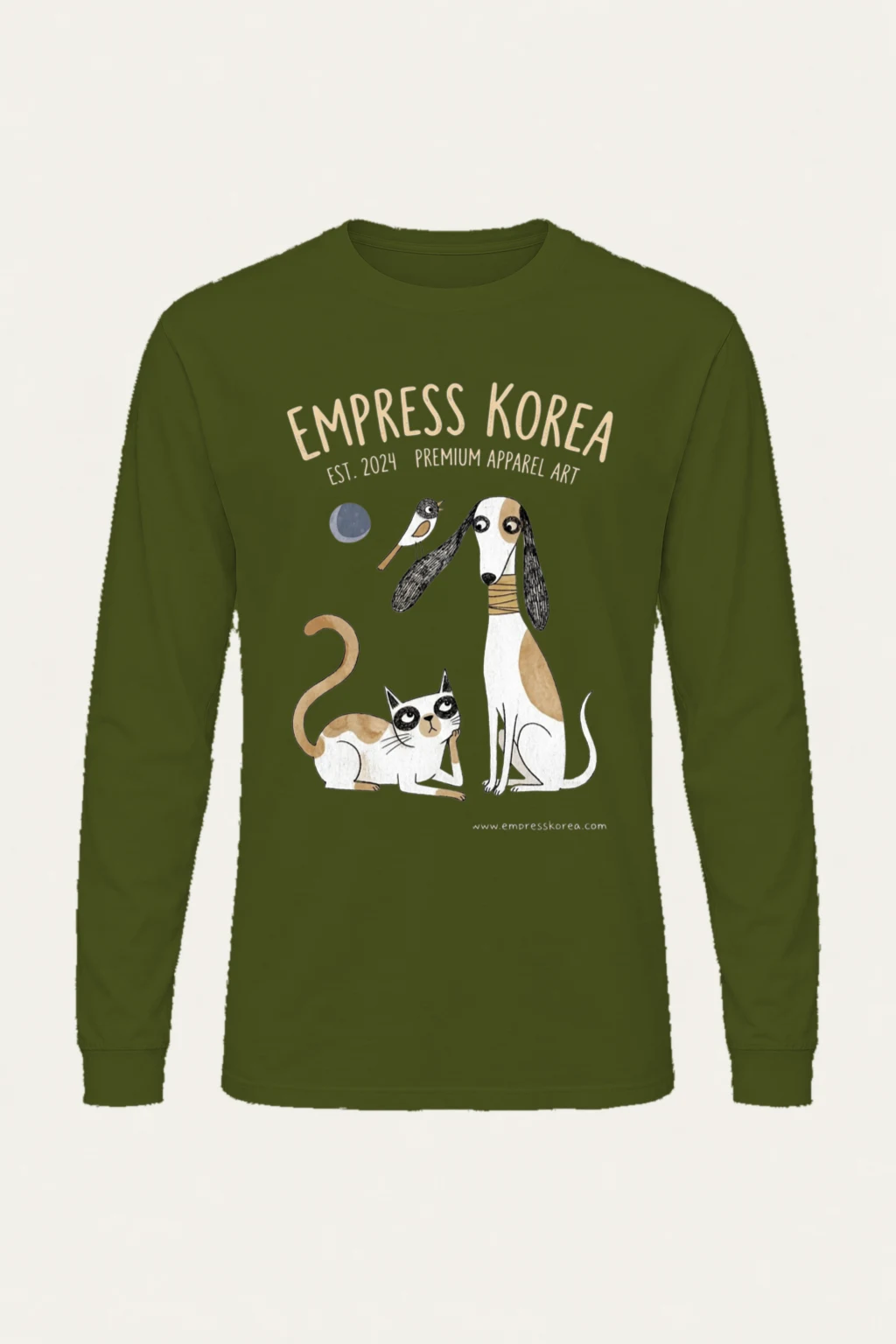 "Empress Korea Pets" Unisex Longsleeve T-shirt | Gildan 2400