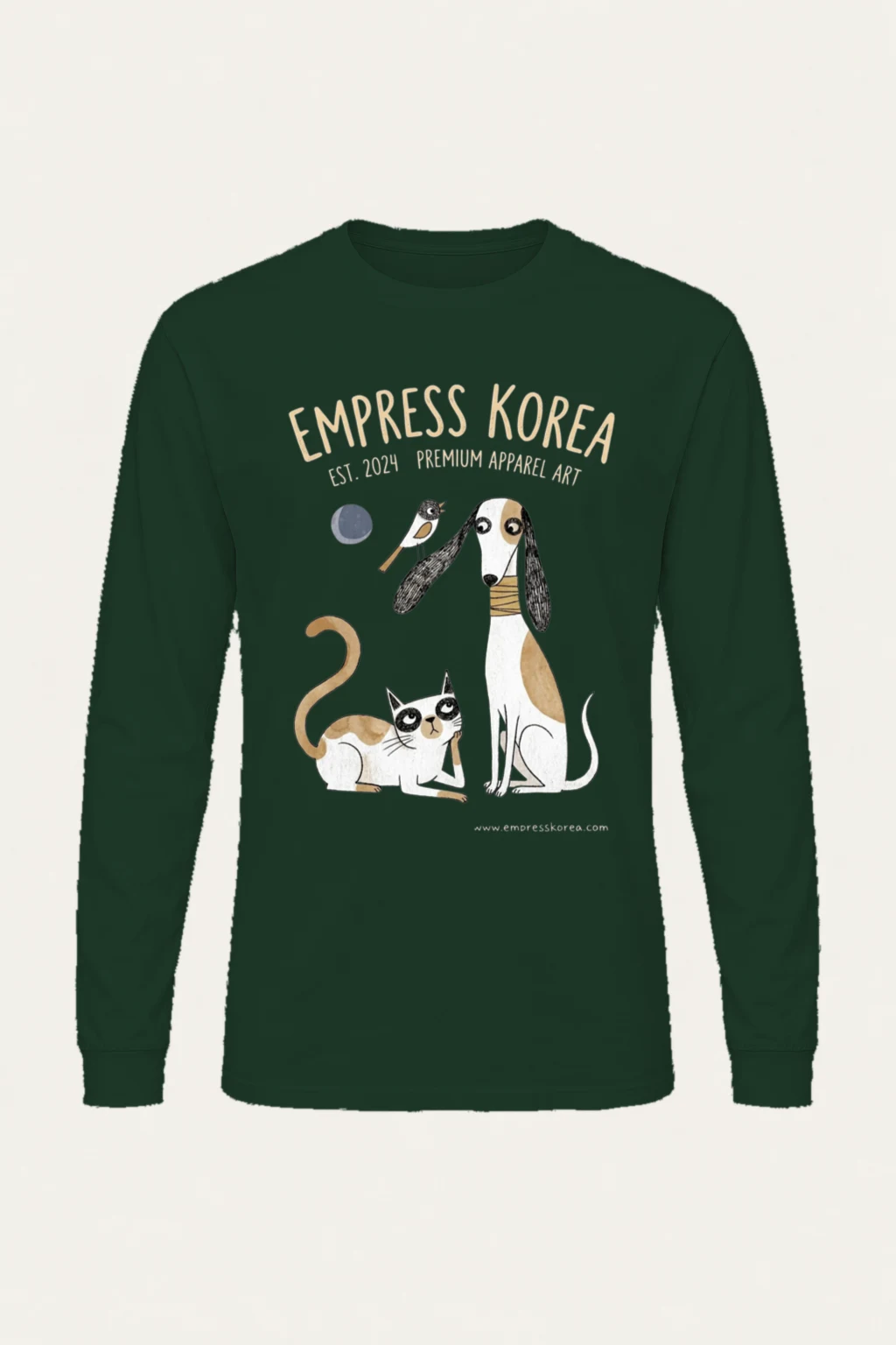 "Empress Korea Pets" Unisex Longsleeve T-shirt | Gildan 2400