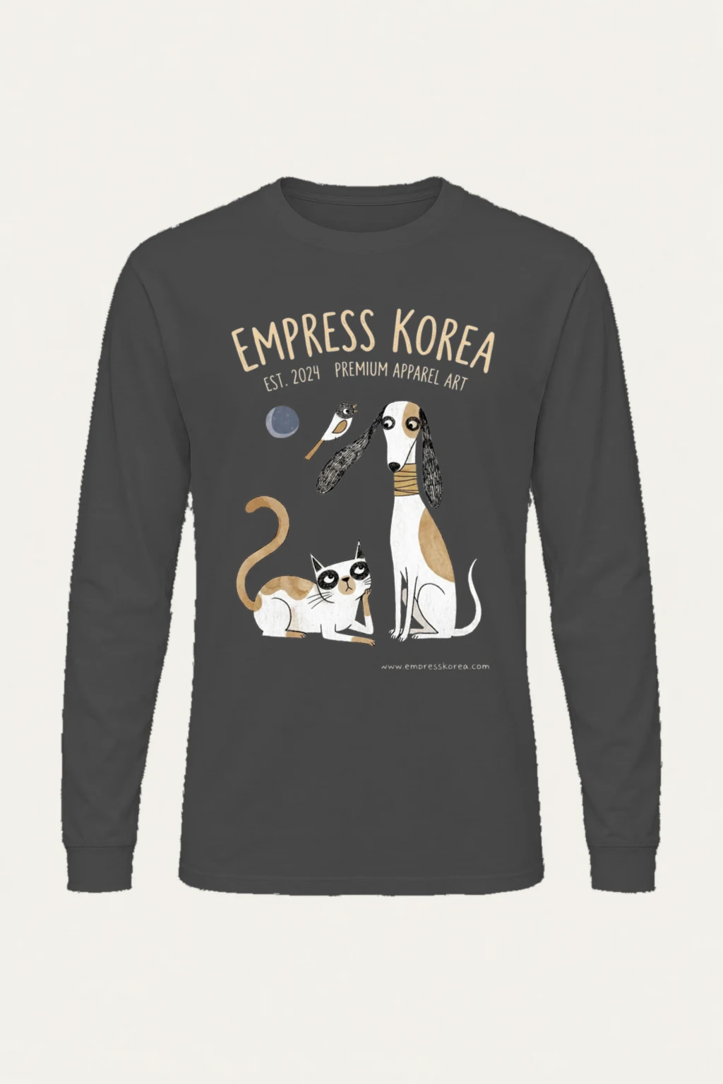 "Empress Korea Pets" Unisex Longsleeve T-shirt | Gildan 2400