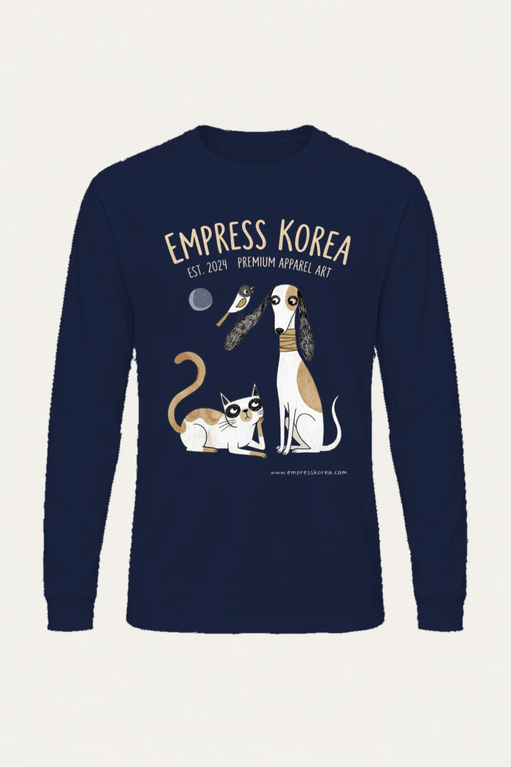 "Empress Korea Pets" Unisex Longsleeve T-shirt | Gildan 2400