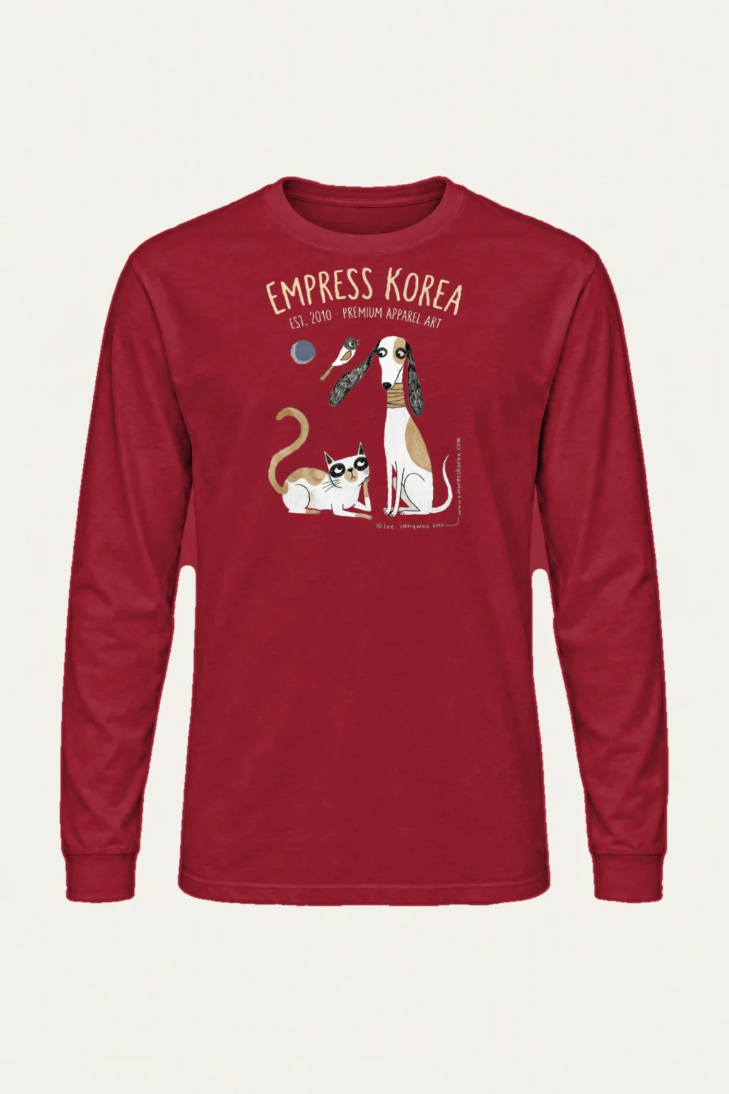 "Empress Korea" Unisex Longsleeve T-shirt | Gildan 2400