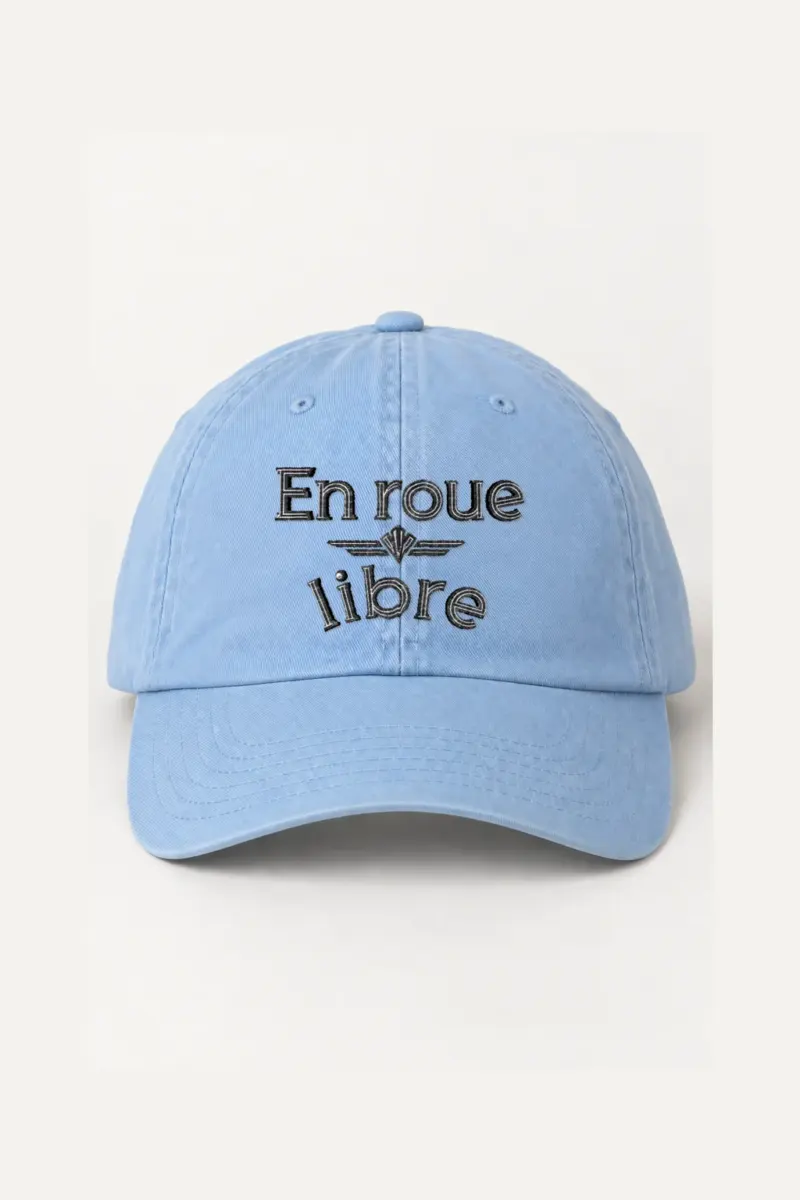 “En Roue Libre” Classic Dad Hat · Embroidered | Yupoong 6245CM