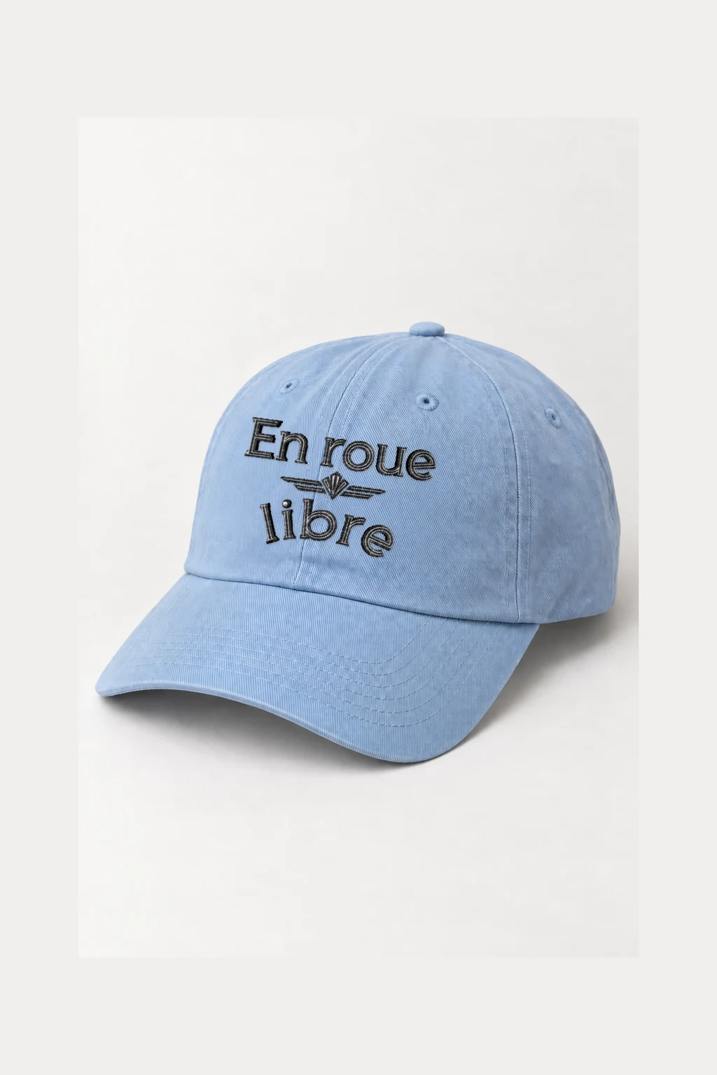 "En Roue Libre" Classic Dad Hat · Embroidered | Yupoong 6245CM
