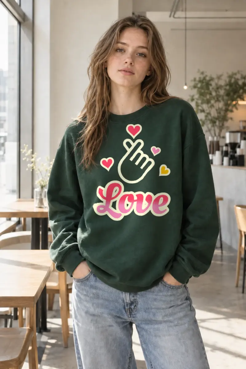 "Endless Love" Heavy Blend Unisex Crewneck Sweatshirt | Gildan 18000