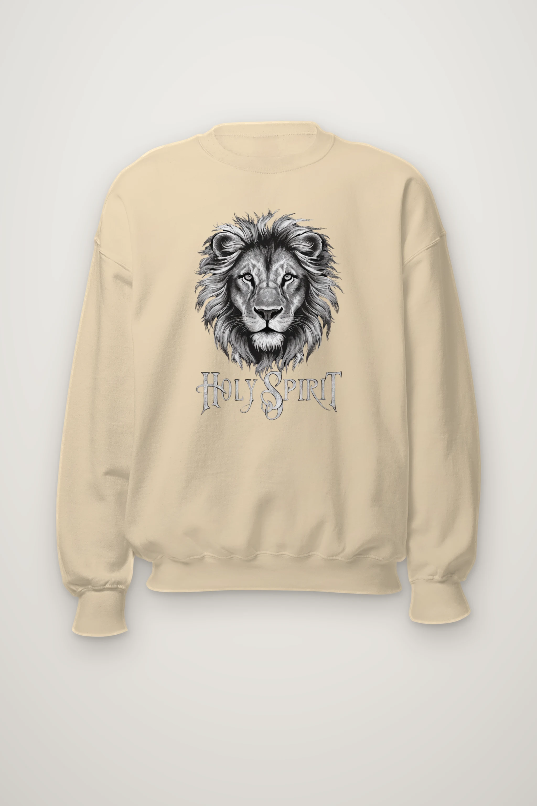 "Engraved Lion Crest" Heavy Blend Unisex Crewneck Sweatshirt