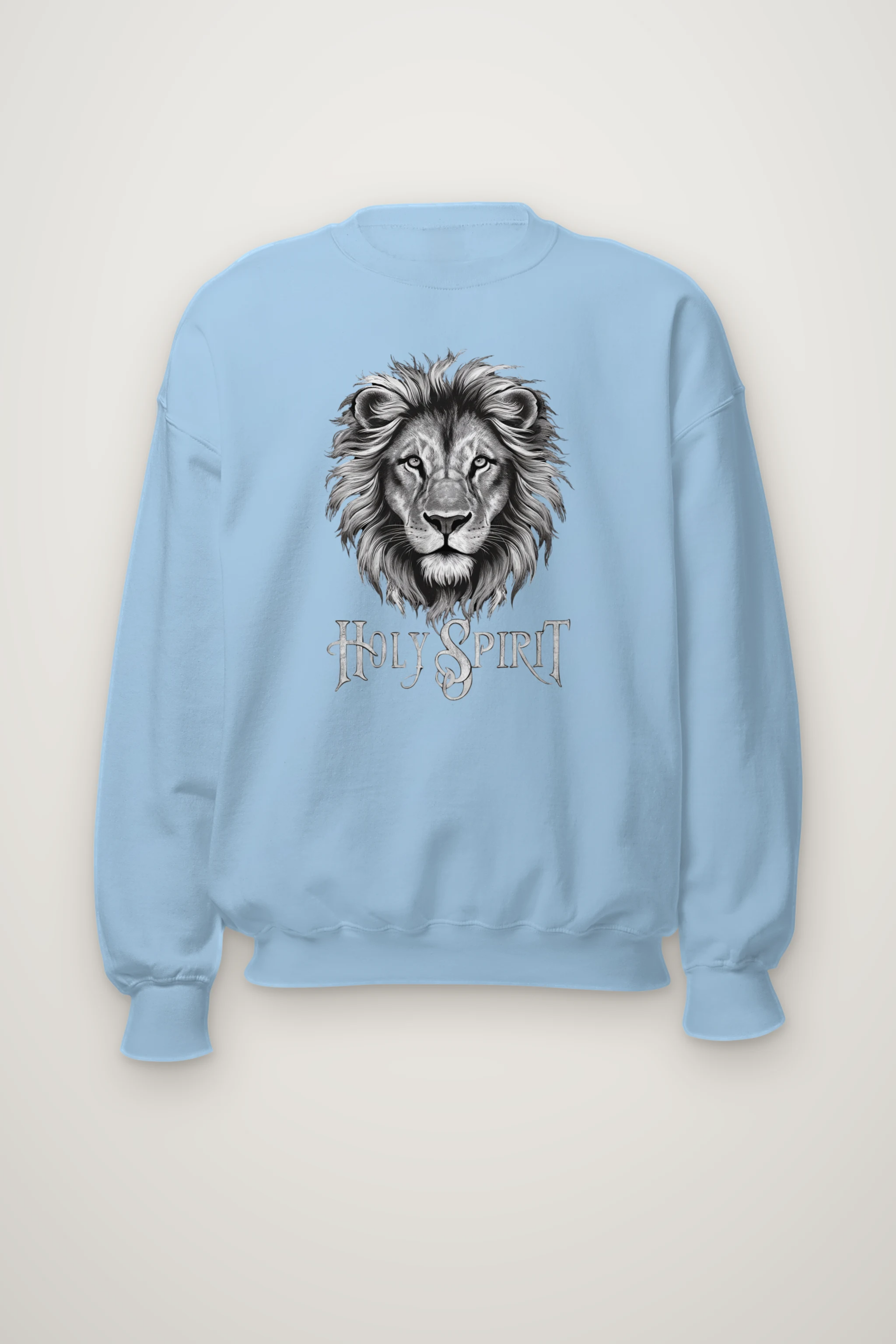 "Engraved Lion Crest" Heavy Blend Unisex Crewneck Sweatshirt