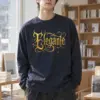 "Enigma Blackletter" Unisex Longsleeve T-shirt | Gildan 2400