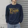 "Elegante Gold Script" Unisex Longsleeve T-shirt | Gildan 2400