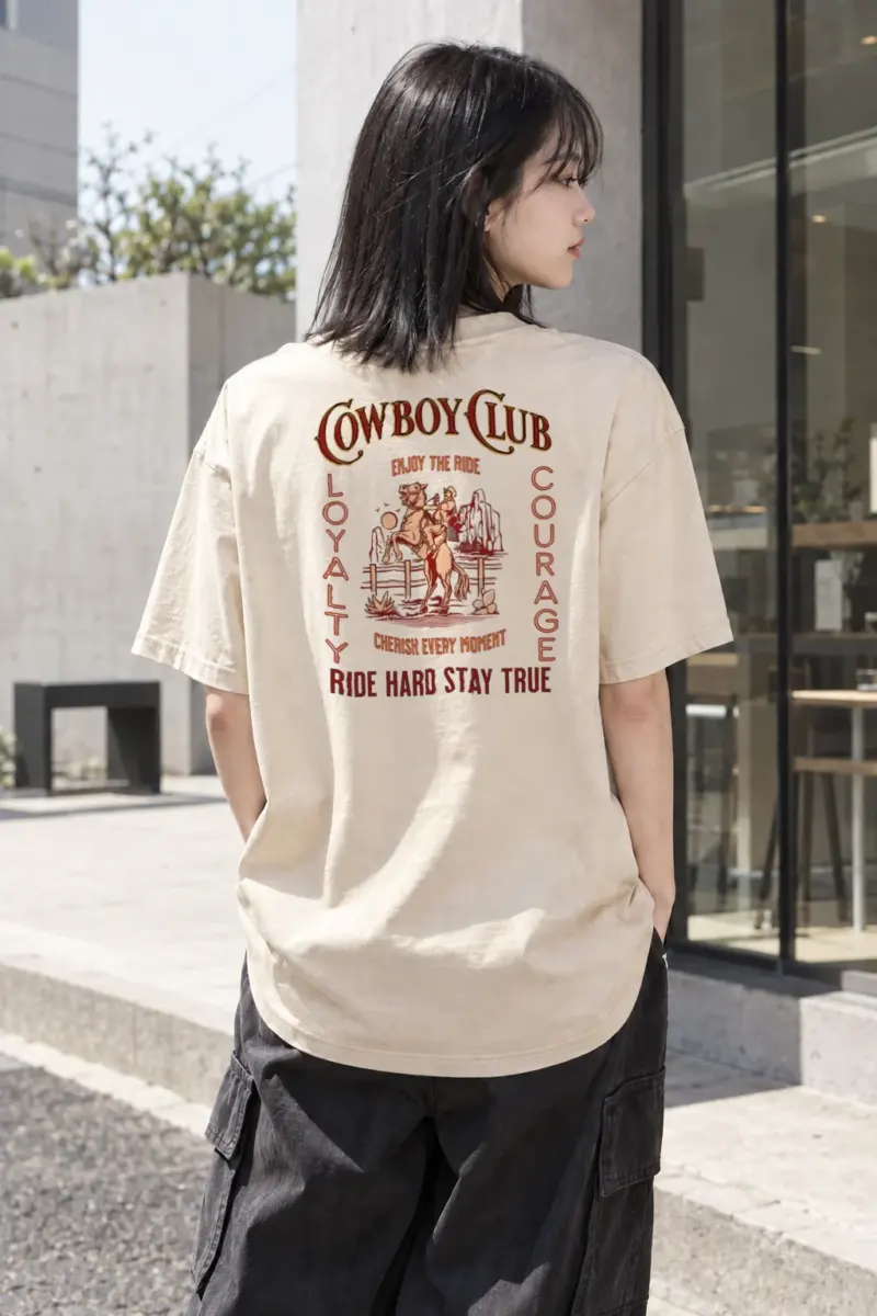 "Enjoy The Ride" Heavyweight Unisex Crewneck T-shirt | Gildan 5000