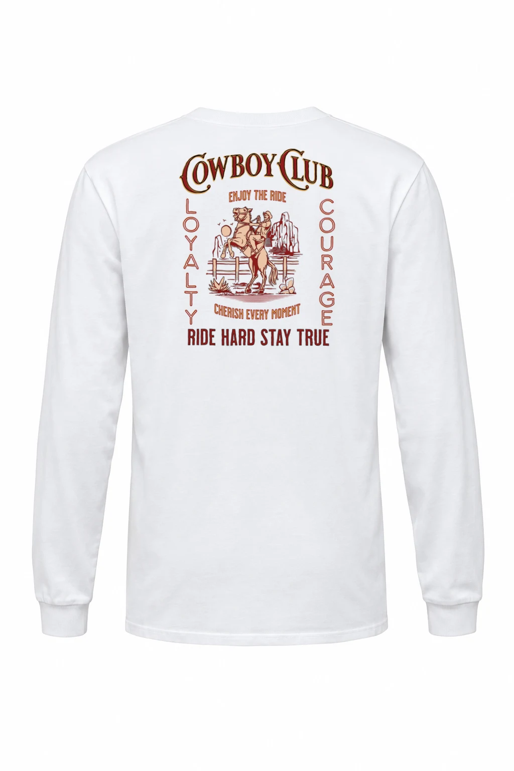 "Enjoy The Ride" Unisex Longsleeve T-shirt | Gildan 2400