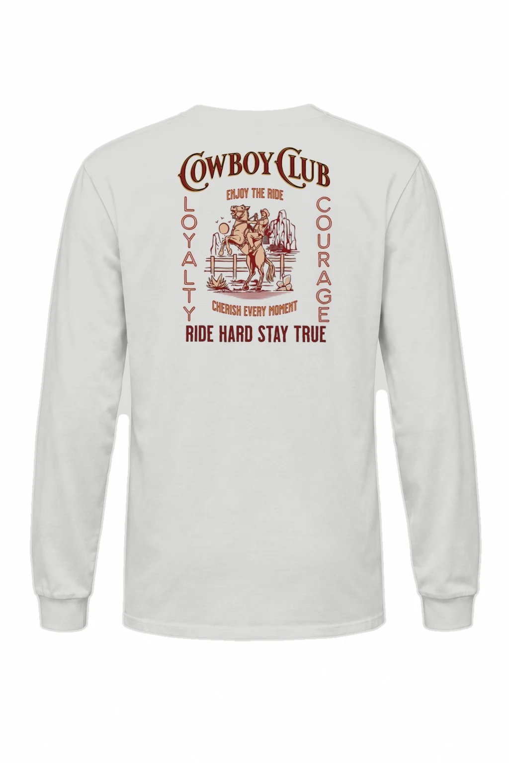 "Enjoy The Ride" Unisex Longsleeve T-shirt | Gildan 2400