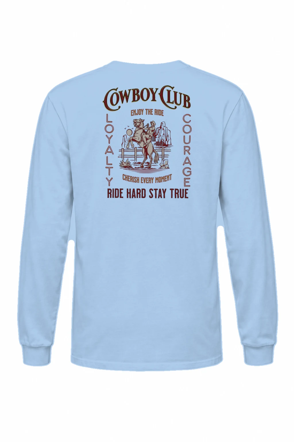 "Enjoy The Ride" Unisex Longsleeve T-shirt | Gildan 2400