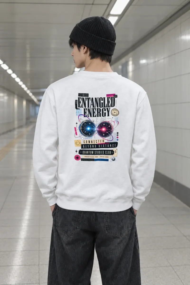 "Entangled Energy" Heavy Blend Unisex Crewneck Sweatshirt