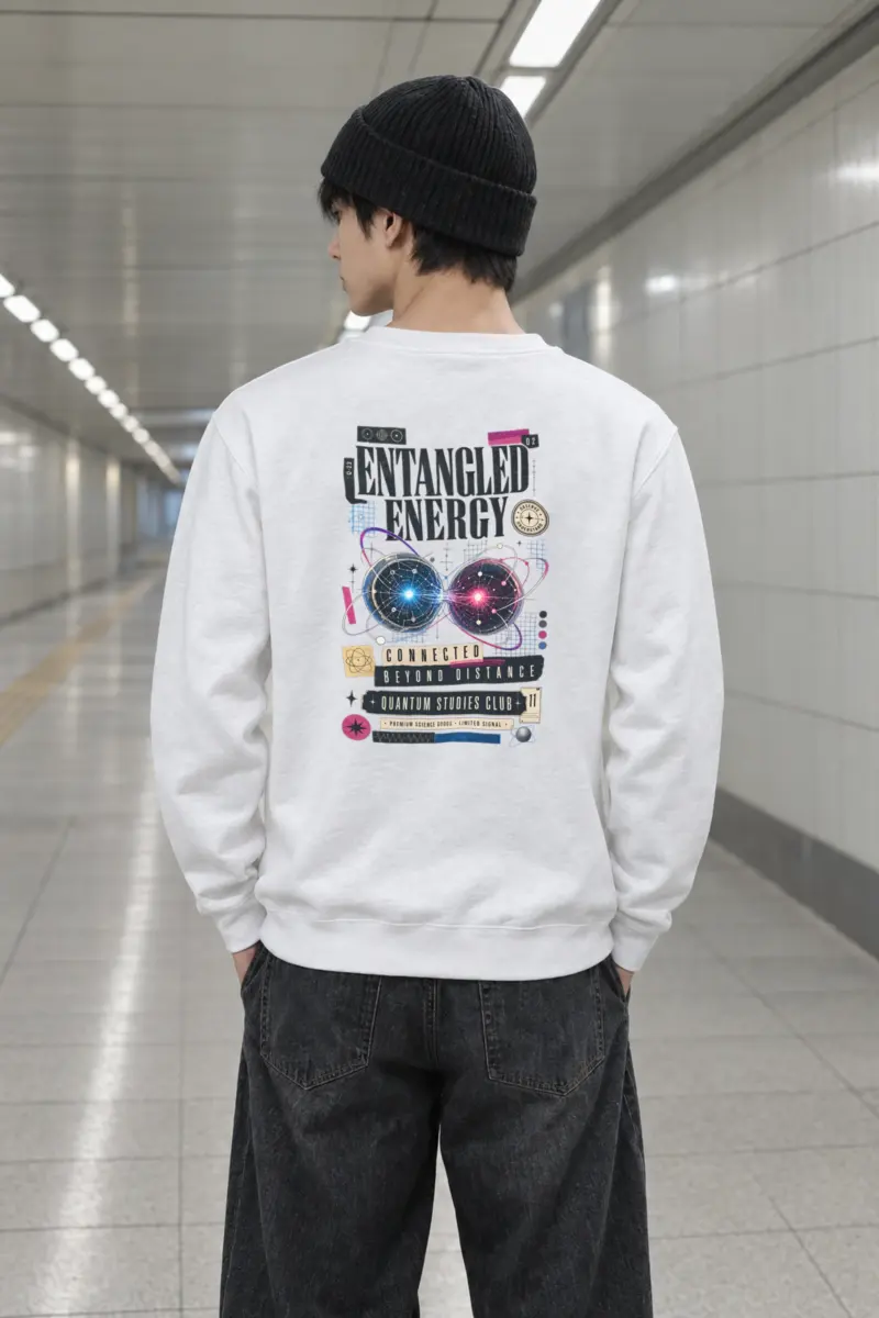 "Entangled Energy" Heavy Blend Unisex Crewneck Sweatshirt