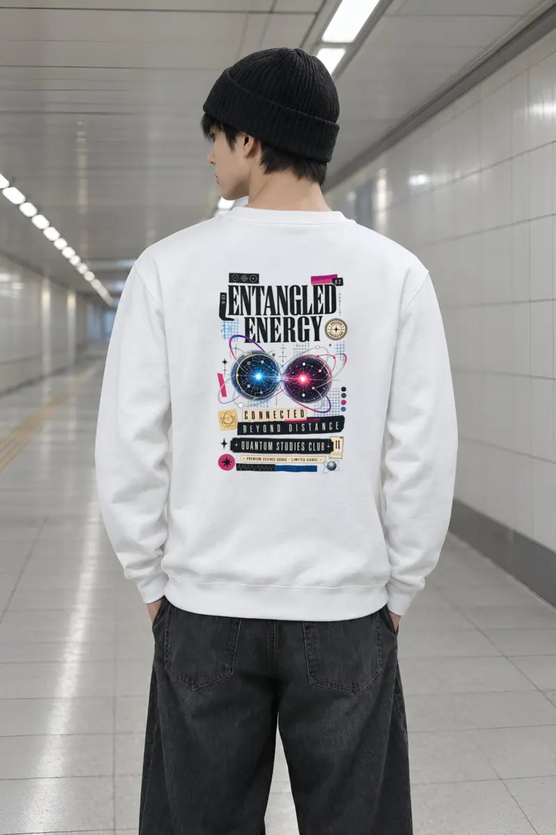 "Entangled Energy" Heavy Blend Unisex Crewneck Sweatshirt