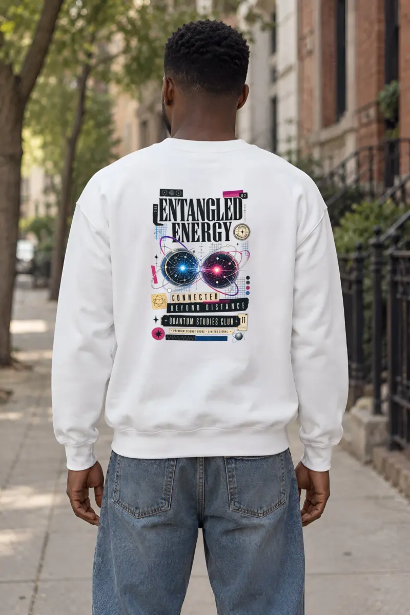 "Entangled Energy" Heavy Blend Unisex Crewneck Sweatshirt