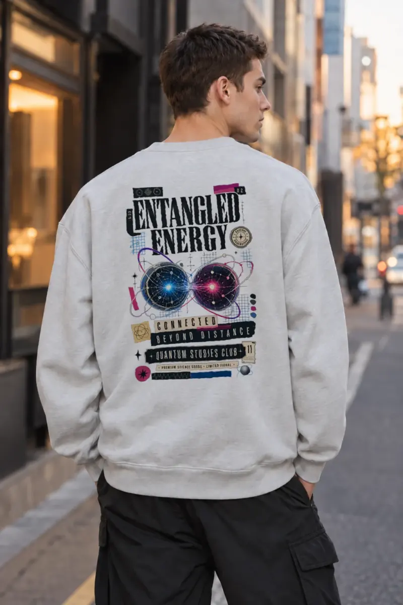 "Entangled Energy" Heavy Blend Unisex Crewneck Sweatshirt | Gildan 18000