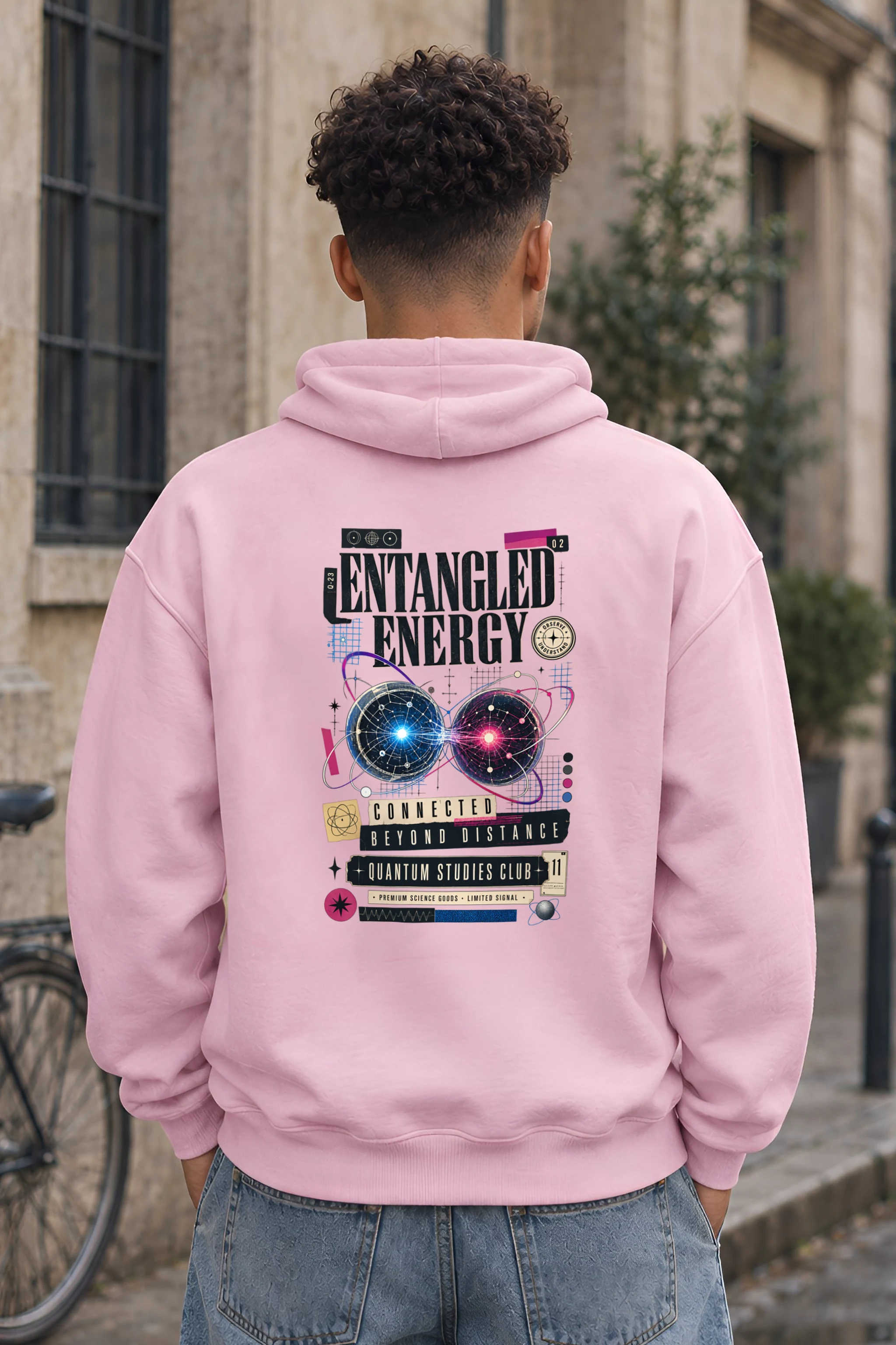 "Entangled Energy" Heavy Blend Unisex Pullover Hoodie