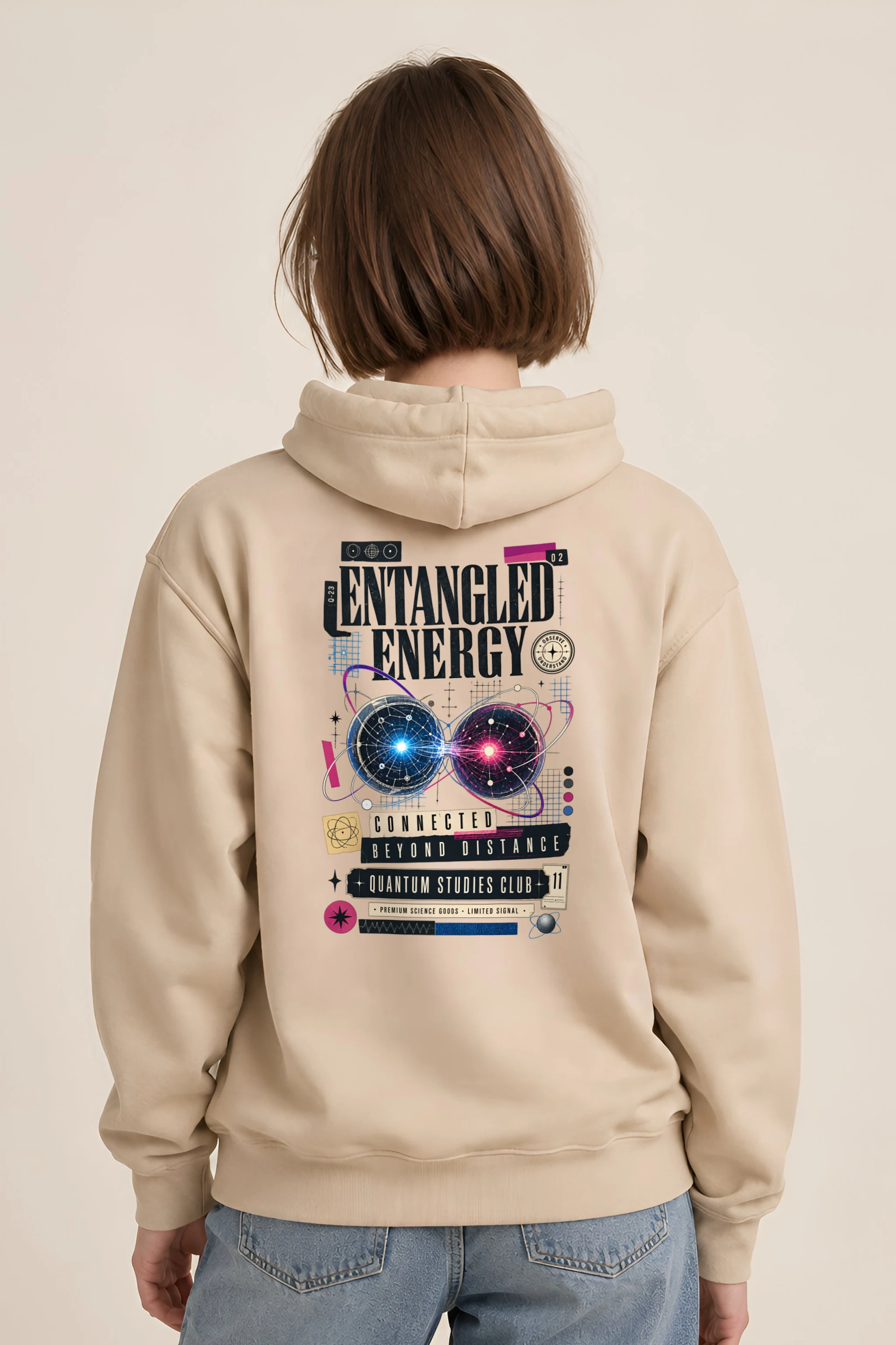 "Entangled Energy" Heavy Blend Unisex Pullover Hoodie