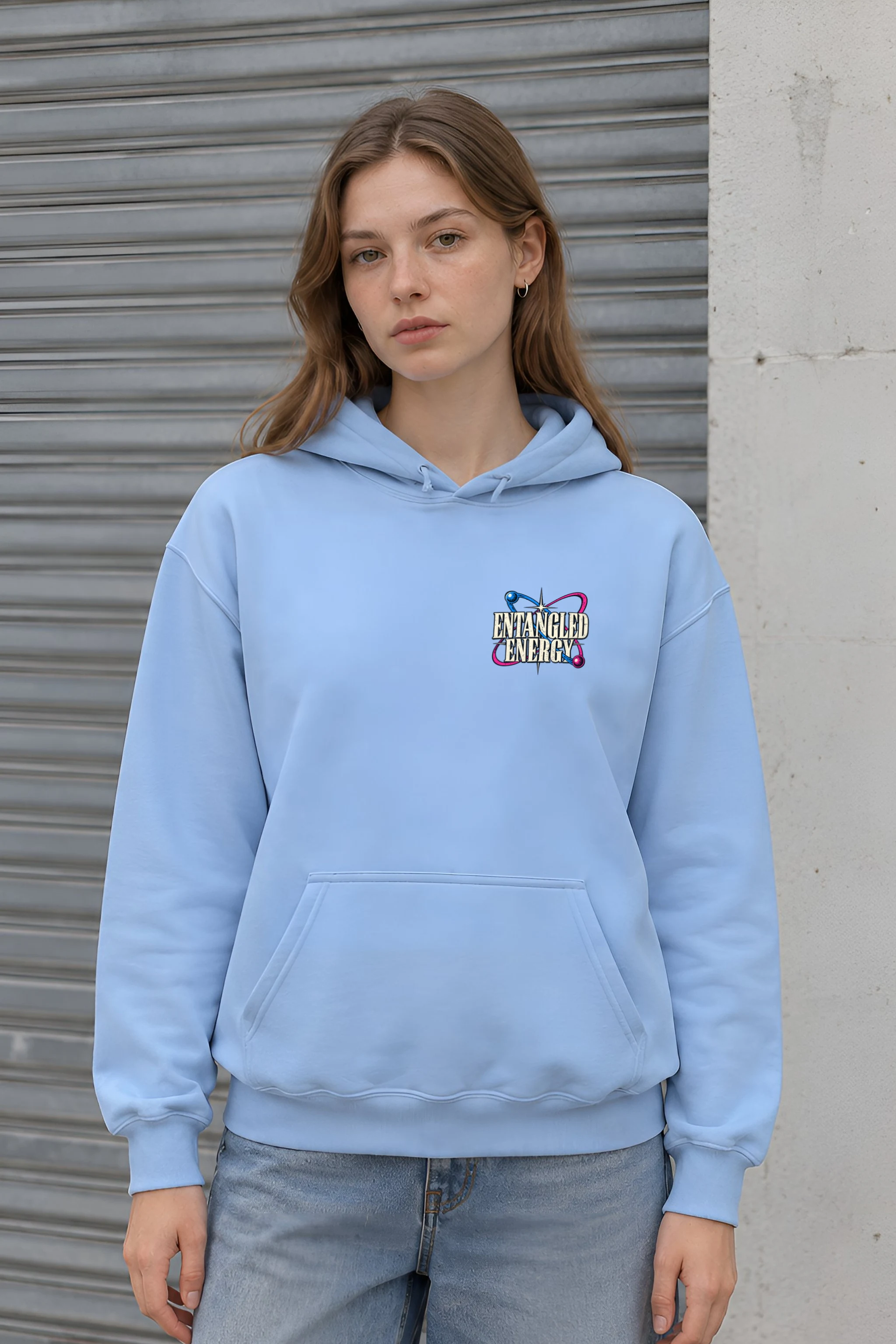 "Entangled Energy" Heavy Blend Unisex Pullover Hoodie