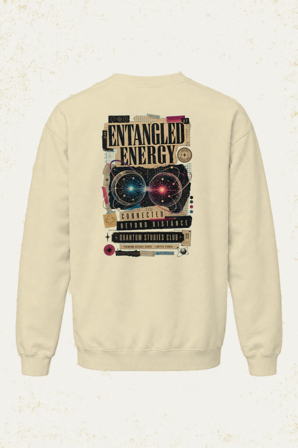 "Entangled Energy" Unisex Sponge Fleece Crewneck Sweatshirt | Bella + Canvas 3901