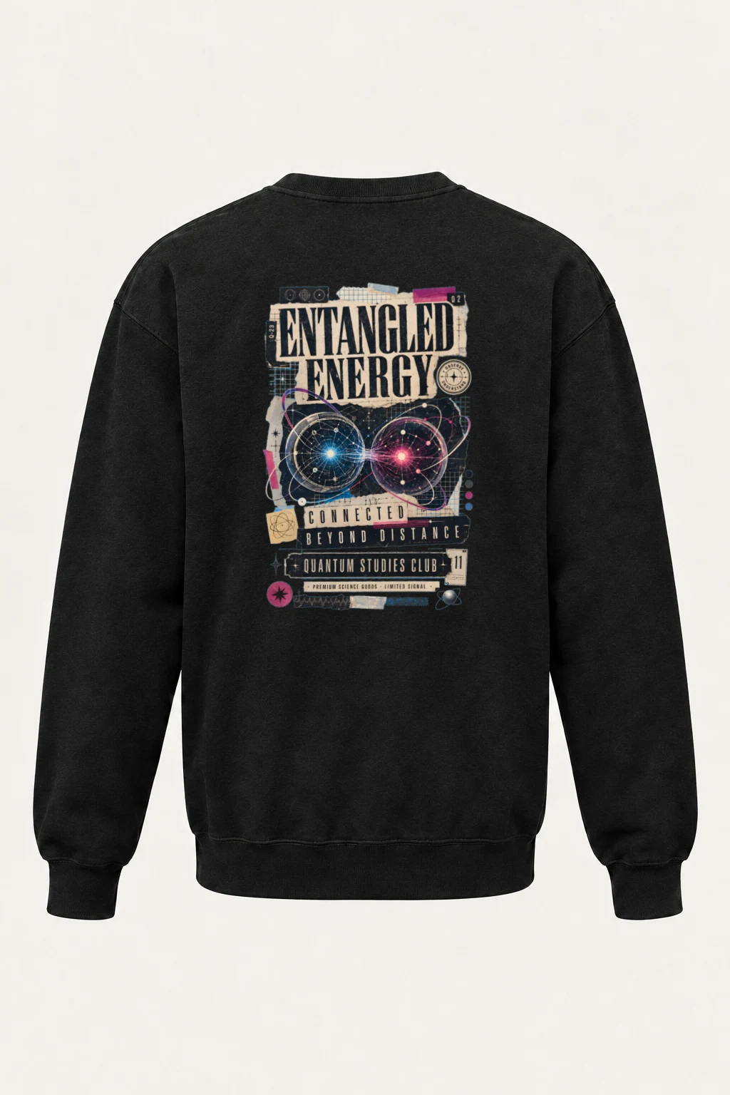 "Entangled Energy" Unisex Sponge Fleece Crewneck Sweatshirt | Bella + Canvas 3901